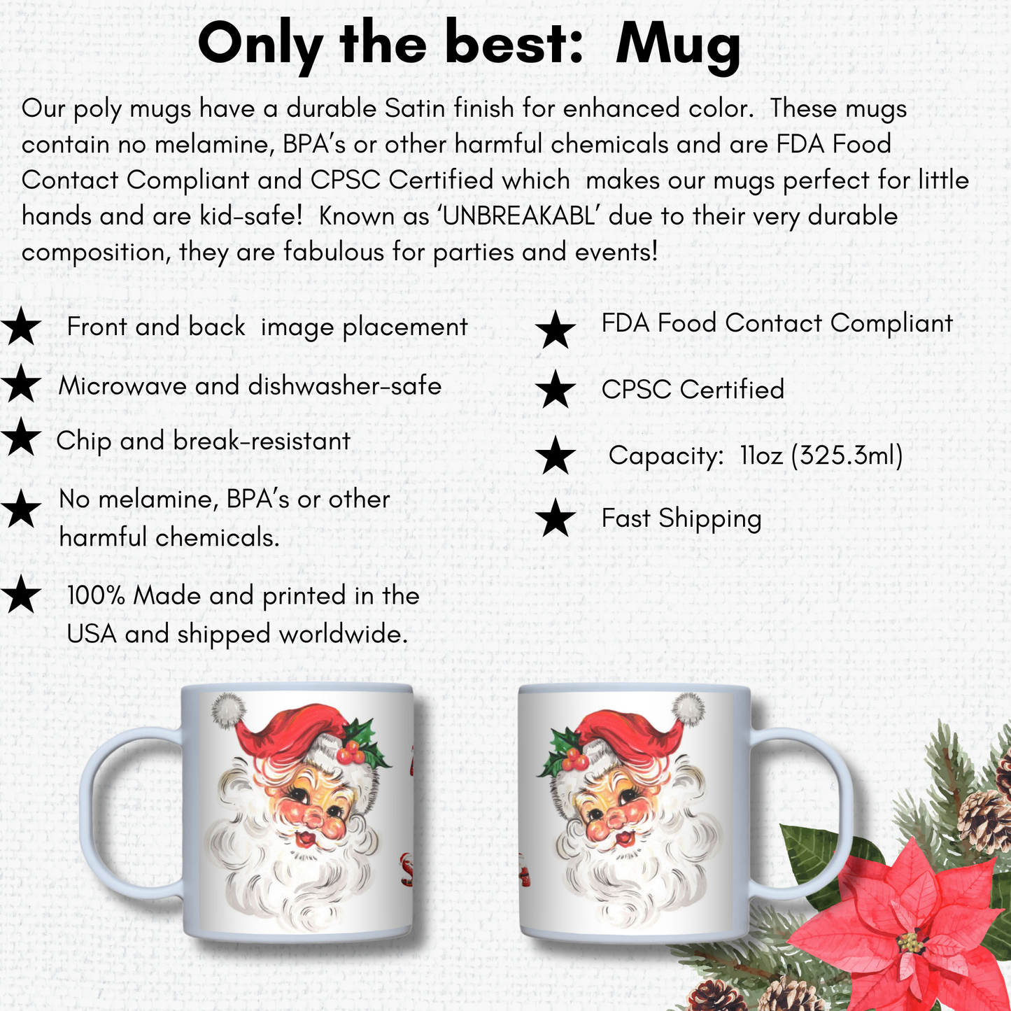 Christmas Eve Santa's Milk Mug