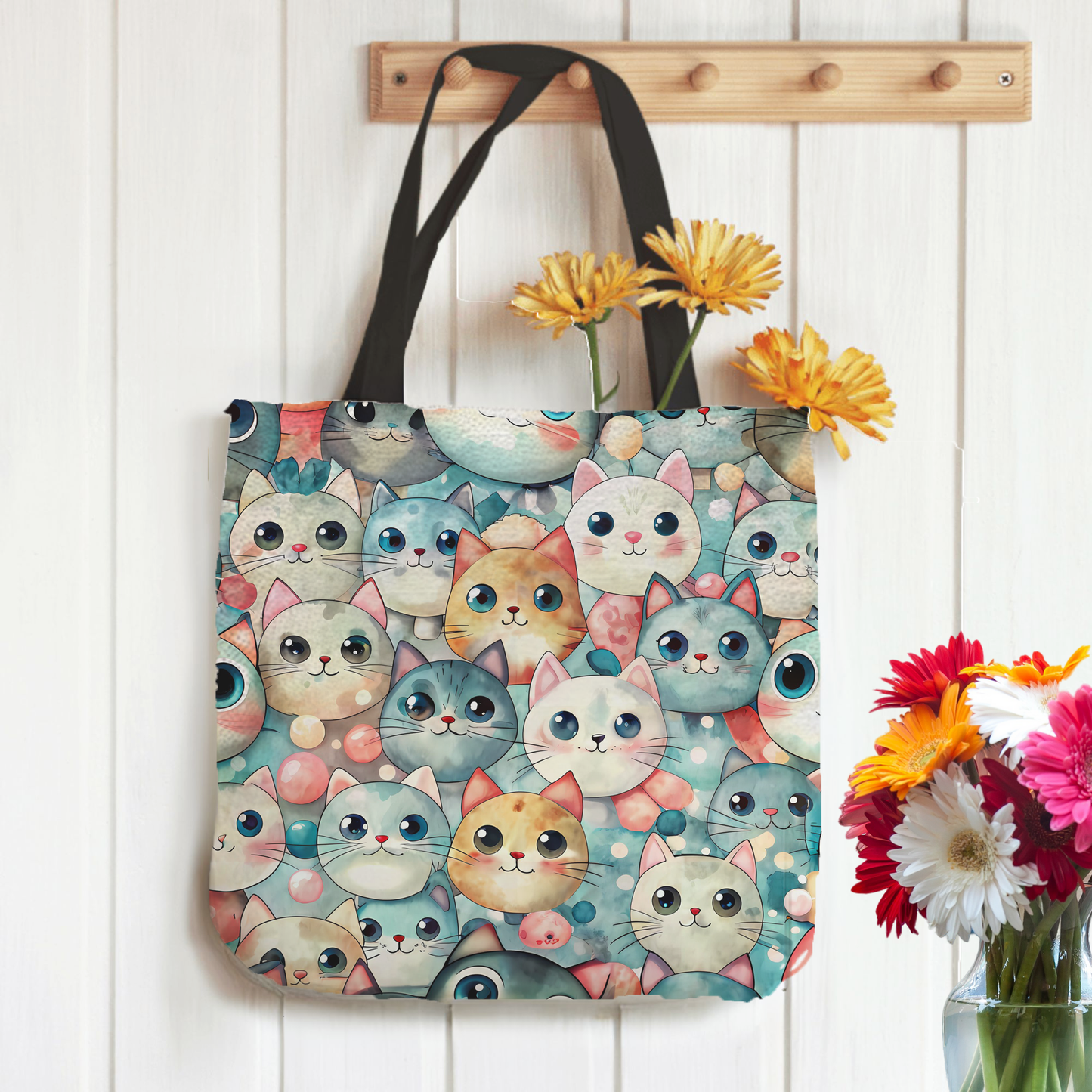 Tapestry Tote Cute Cat Bag Pastel Hobo Bag Tapestry Shoulder Bag Jacquard Woven Tote Bag Tapestry Tote Kids Grocery Bags Art Cat Mom Totes All Over Print Bags Cat Lover Tote Bags Gobelin Tapestry Shoulder Bag Woven Tote Bag Cat Lover Gift for Mom