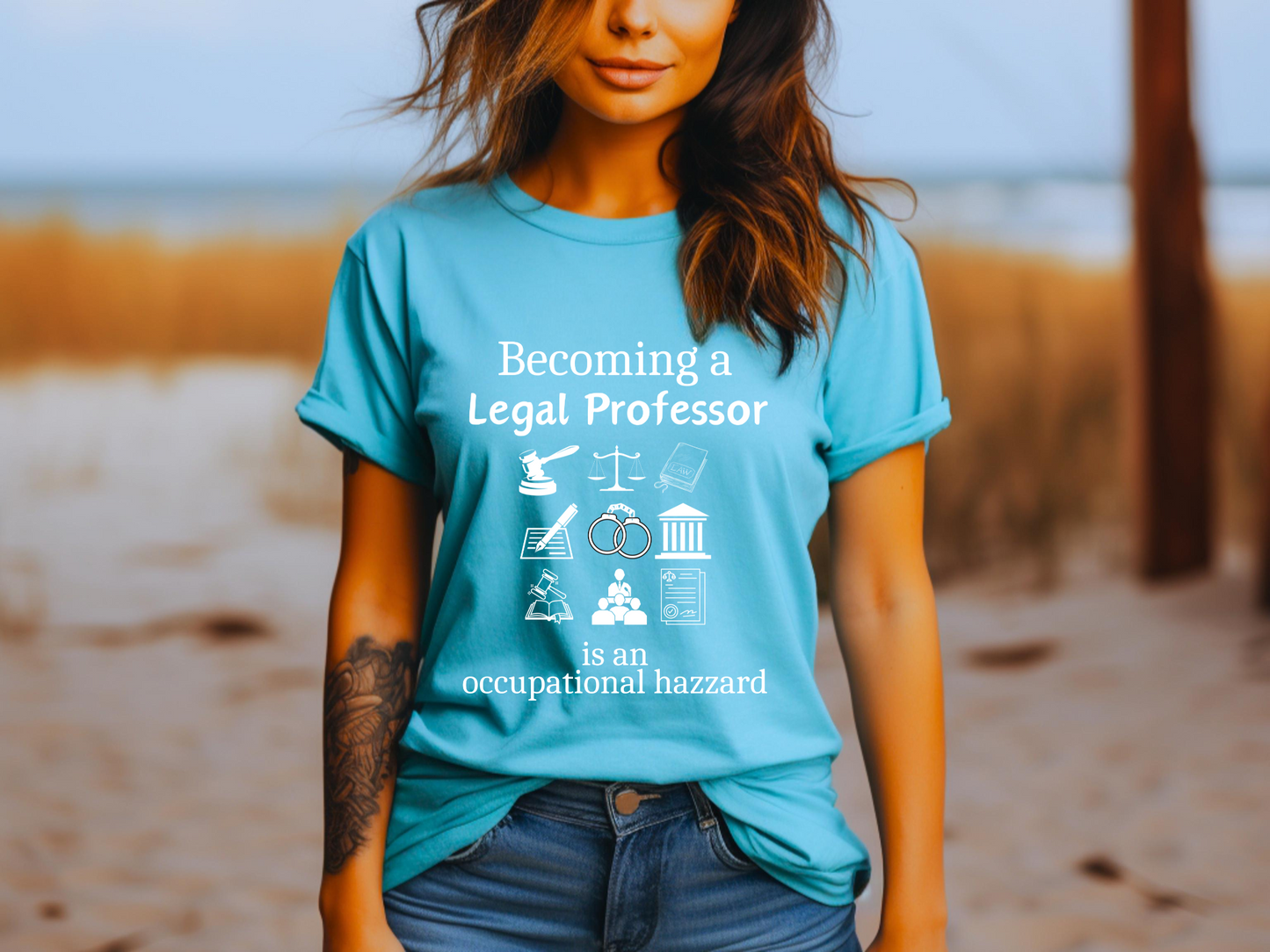 Legally Bold: The Ultimate Law Profession T-shirt – “Legal Professor”