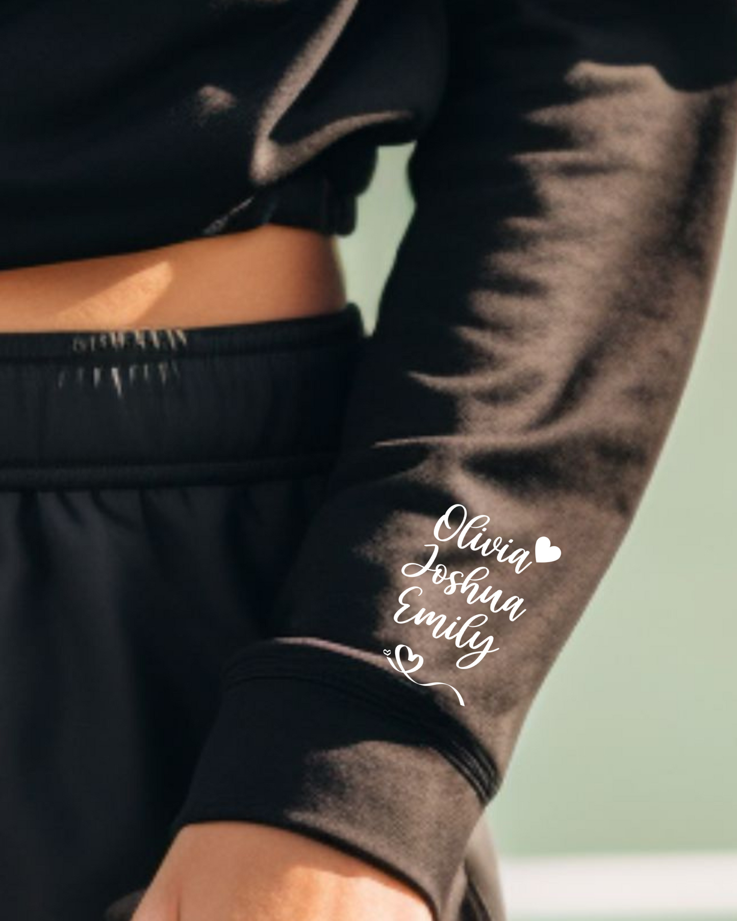 Embrace Warmth and Love: The Ultimate Personalized Cropped Sweatshirt for Every Special Occasion. Bella Canva 7503.