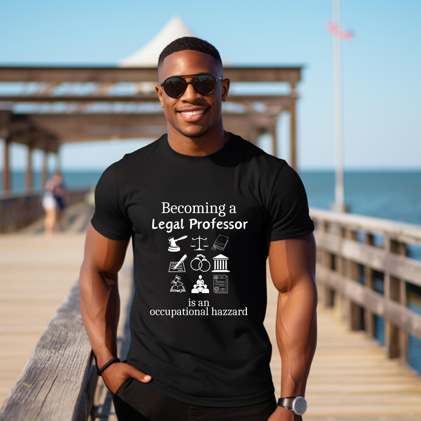 Legally Bold: The Ultimate Law Profession T-shirt – “Legal Professor”