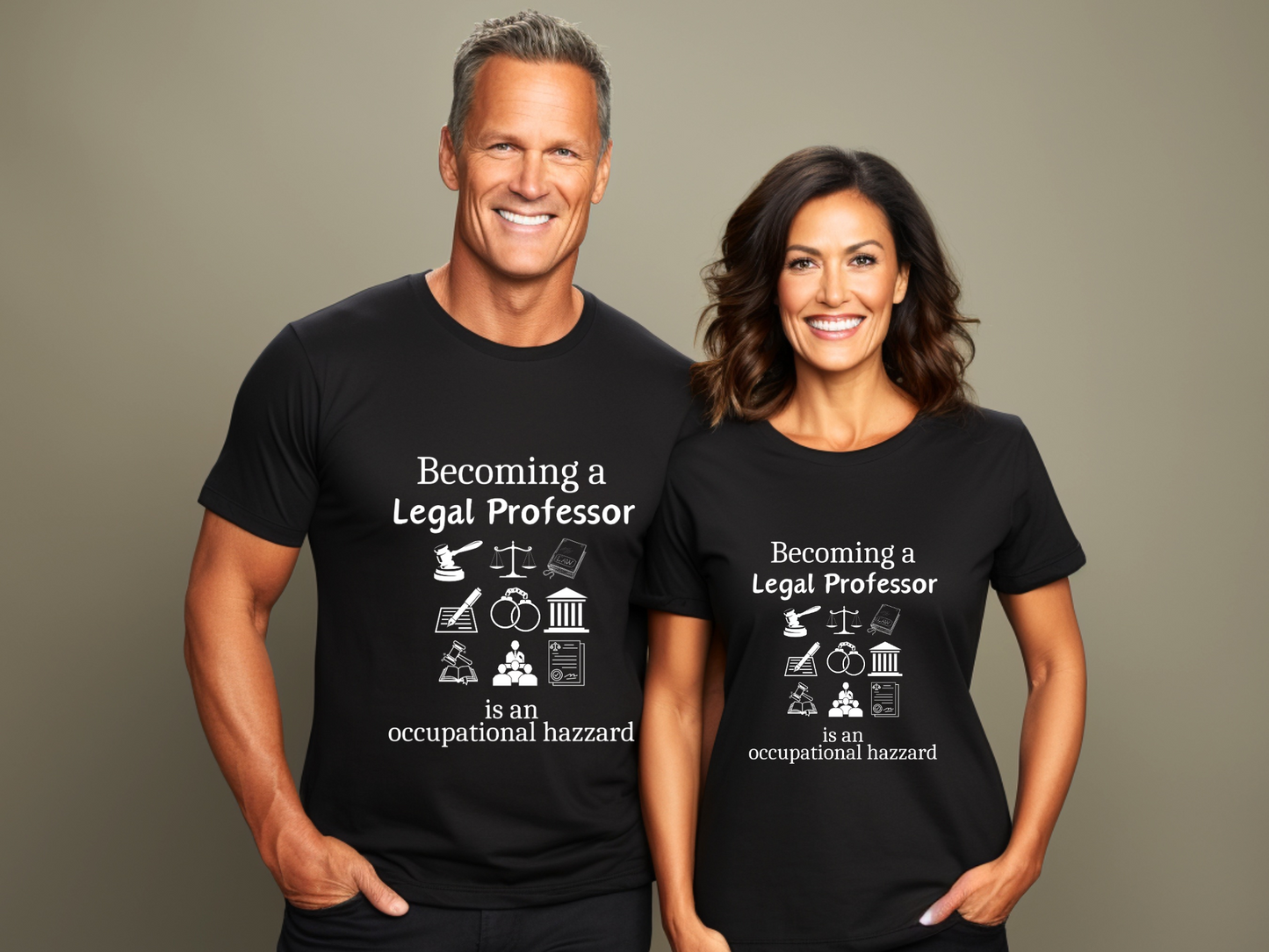 Legally Bold: The Ultimate Law Profession T-shirt – “Legal Professor”