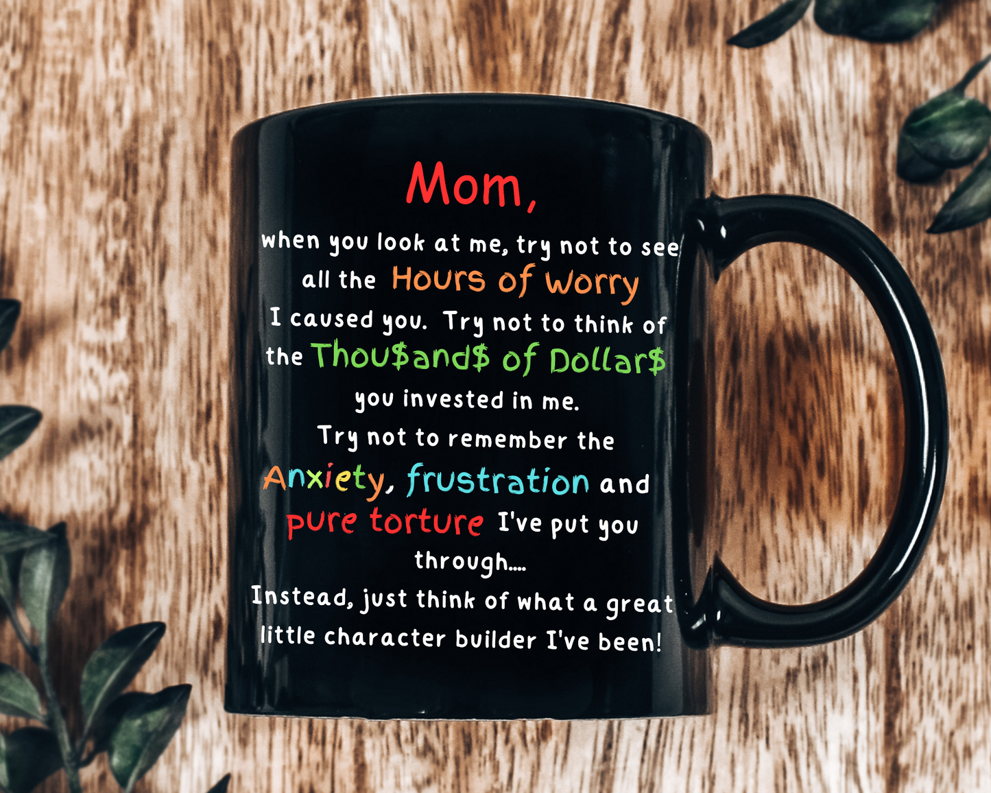Laugh & Sip: Delightful Character Builder Mugs for Mom - Perfect for Every Sip & Smile!g