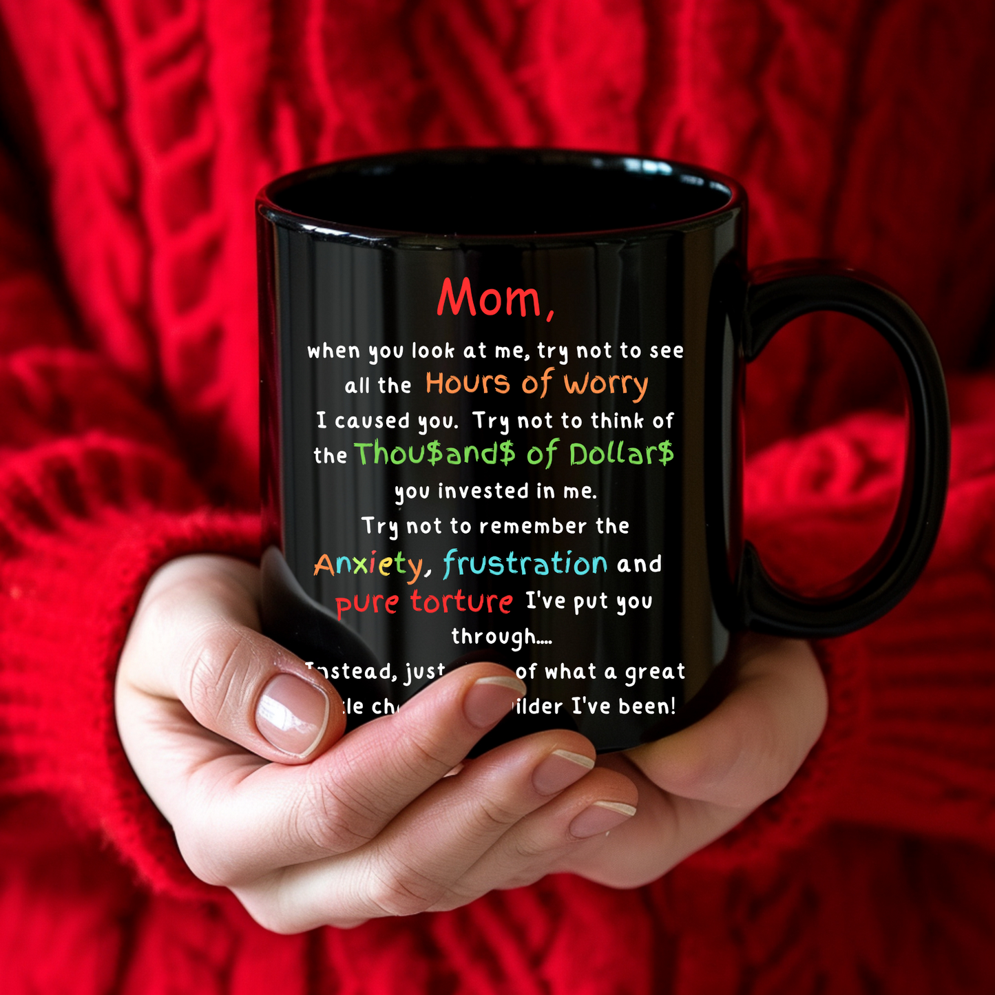 Laugh & Sip: Delightful Character Builder Mugs for Mom - Perfect for Every Sip & Smile!g
