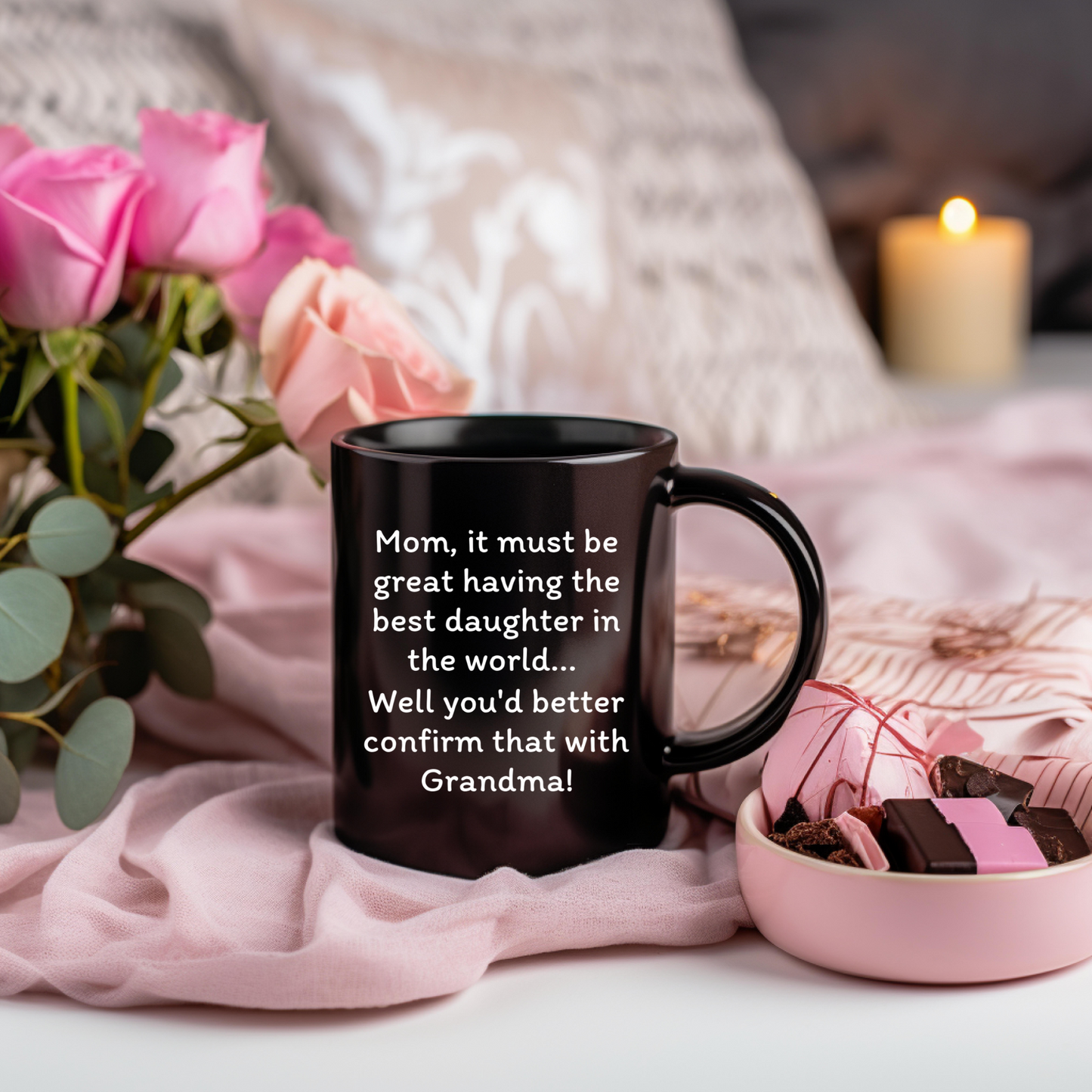 Laugh & Sip: Delightful Mugs for Mom - Perfect for Every Sip & Smile! Mother's Day.