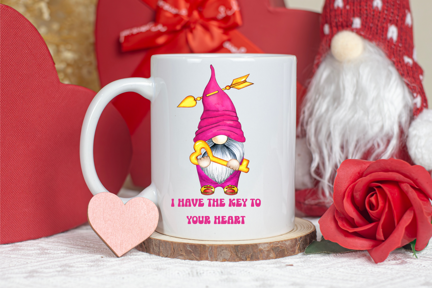 Radiant Romance: "Love Is" Valentine's Day Mugs - Sip Love, Share Joy. Dishwasher and Microwave Safe. 11oz & 15oz Sizes. Double-Sided Design.