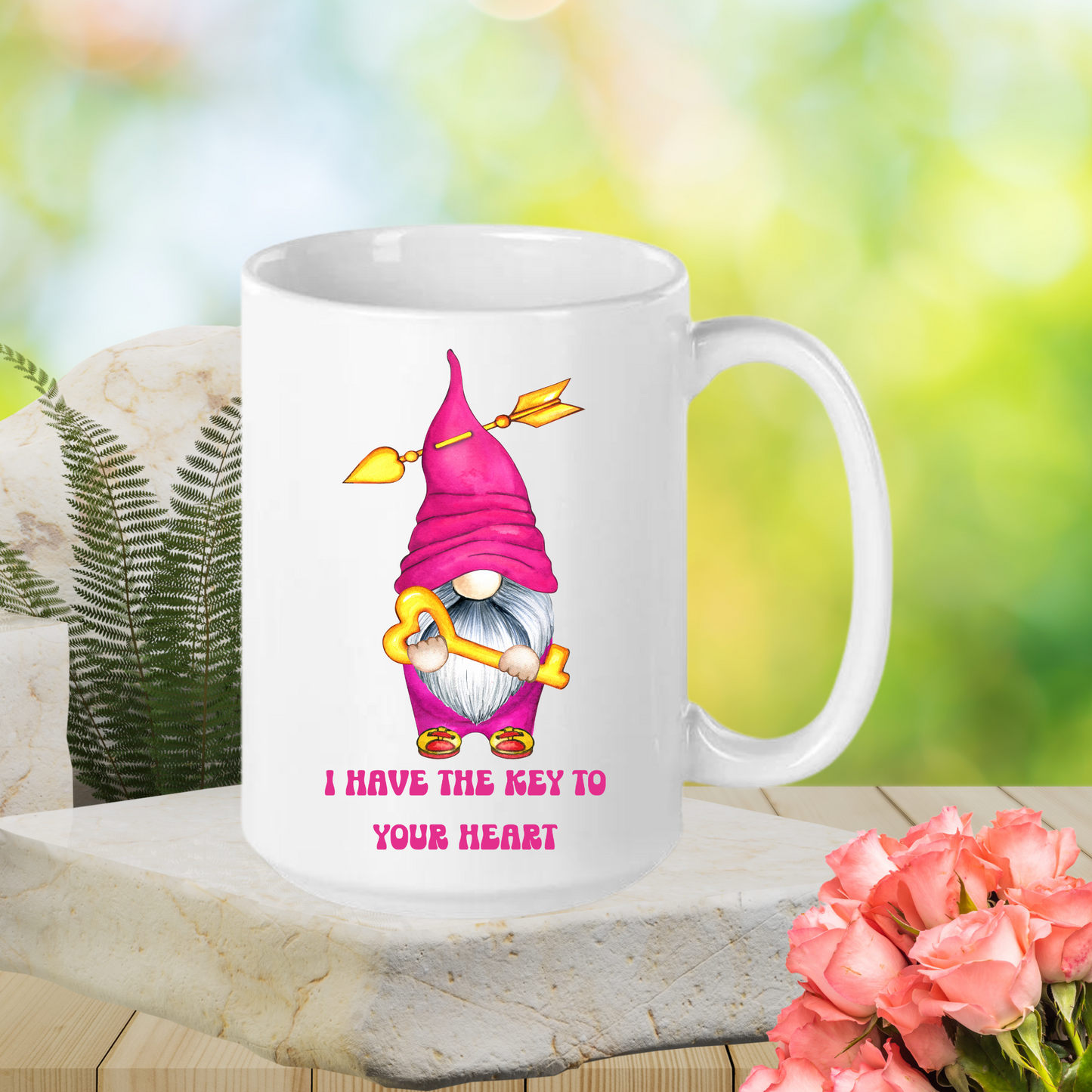 Radiant Romance: "Love Is" Valentine's Day Mugs - Sip Love, Share Joy. Dishwasher and Microwave Safe. 11oz & 15oz Sizes. Double-Sided Design.