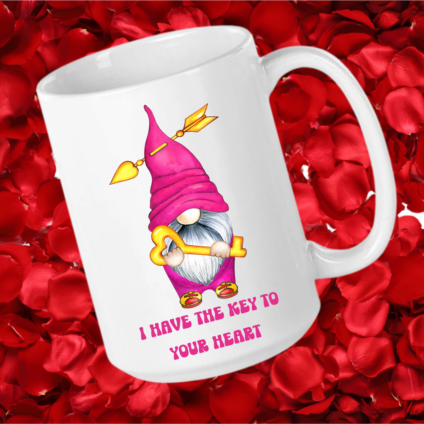 Radiant Romance: "Love Is" Valentine's Day Mugs - Sip Love, Share Joy. Dishwasher and Microwave Safe. 11oz & 15oz Sizes. Double-Sided Design.