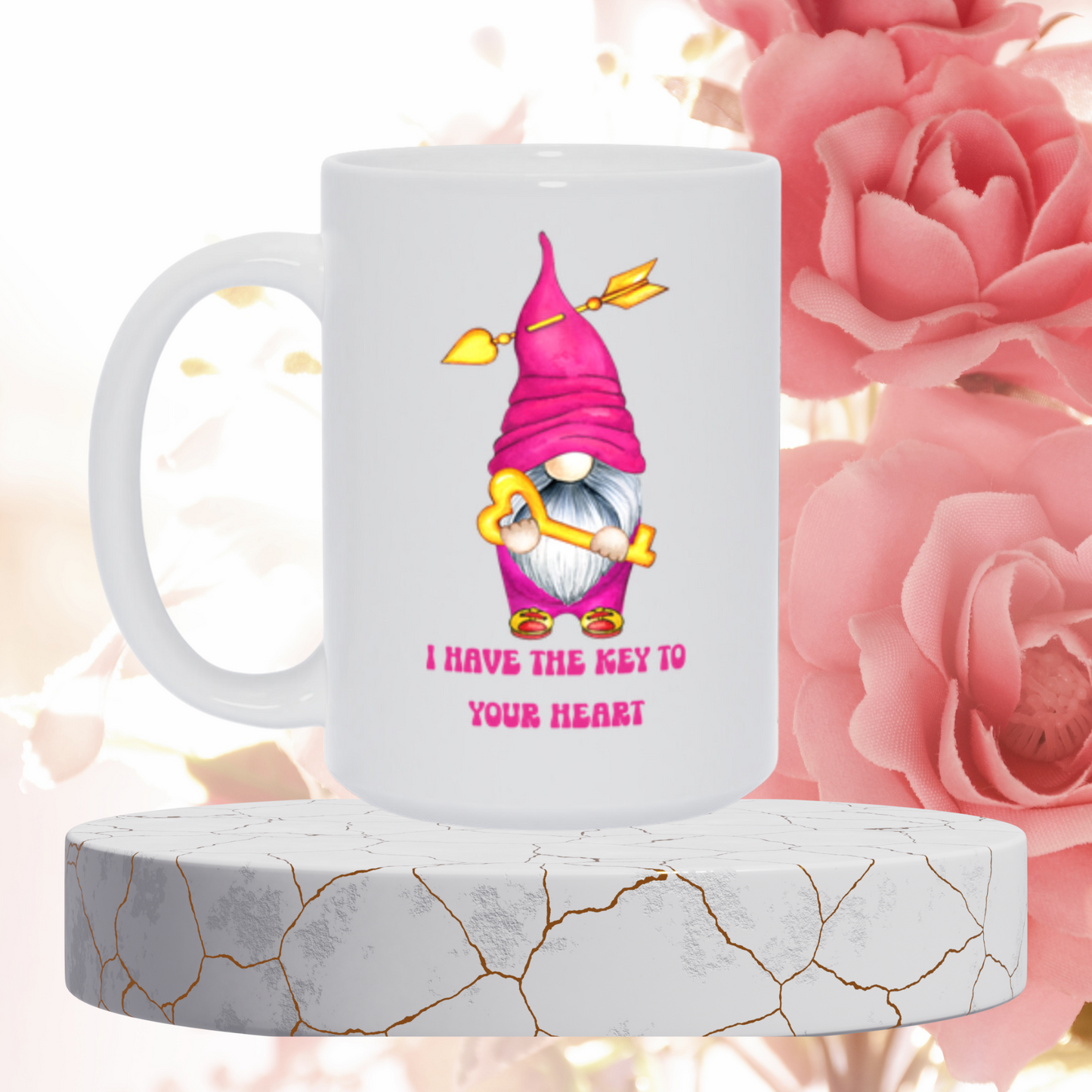 Radiant Romance: "Love Is" Valentine's Day Mugs - Sip Love, Share Joy. Dishwasher and Microwave Safe. 11oz & 15oz Sizes. Double-Sided Design.