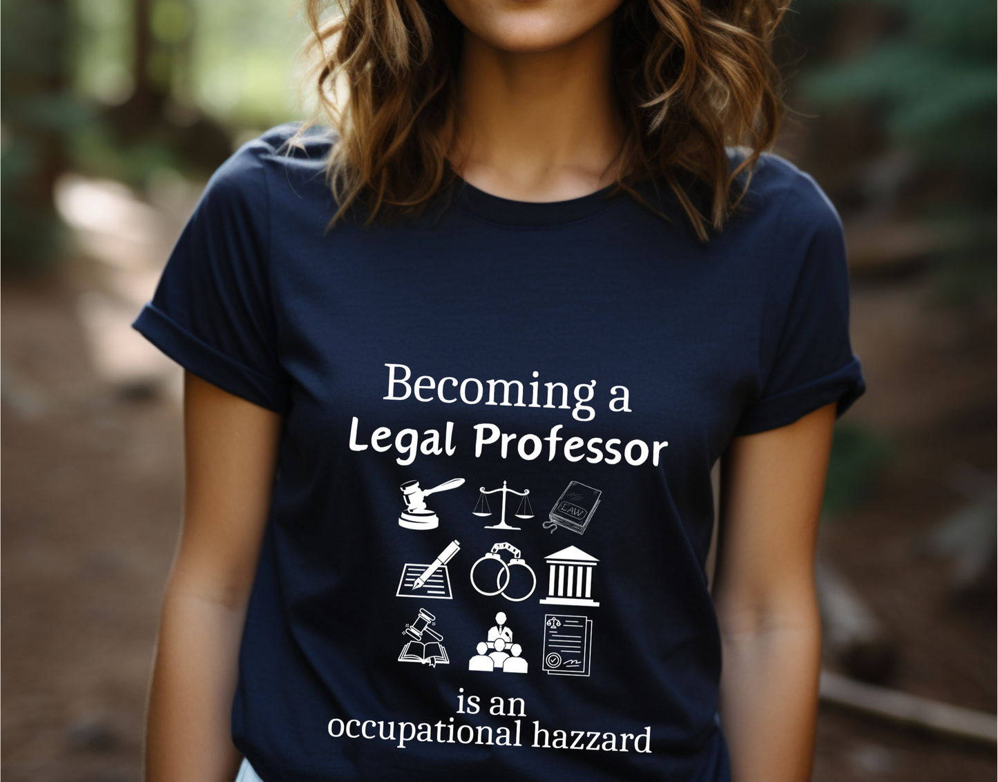 Legally Bold: The Ultimate Law Profession T-shirt – “Legal Professor”