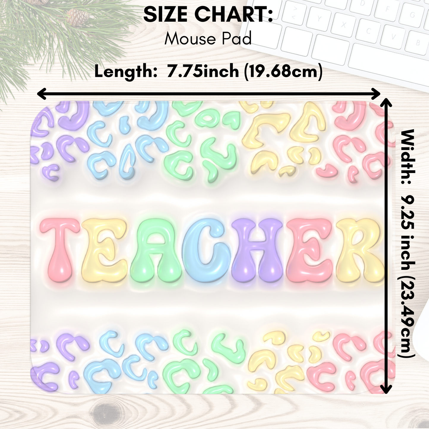 Comfort & Inspiration: The Teacher's Ergonomic Mouse Pad