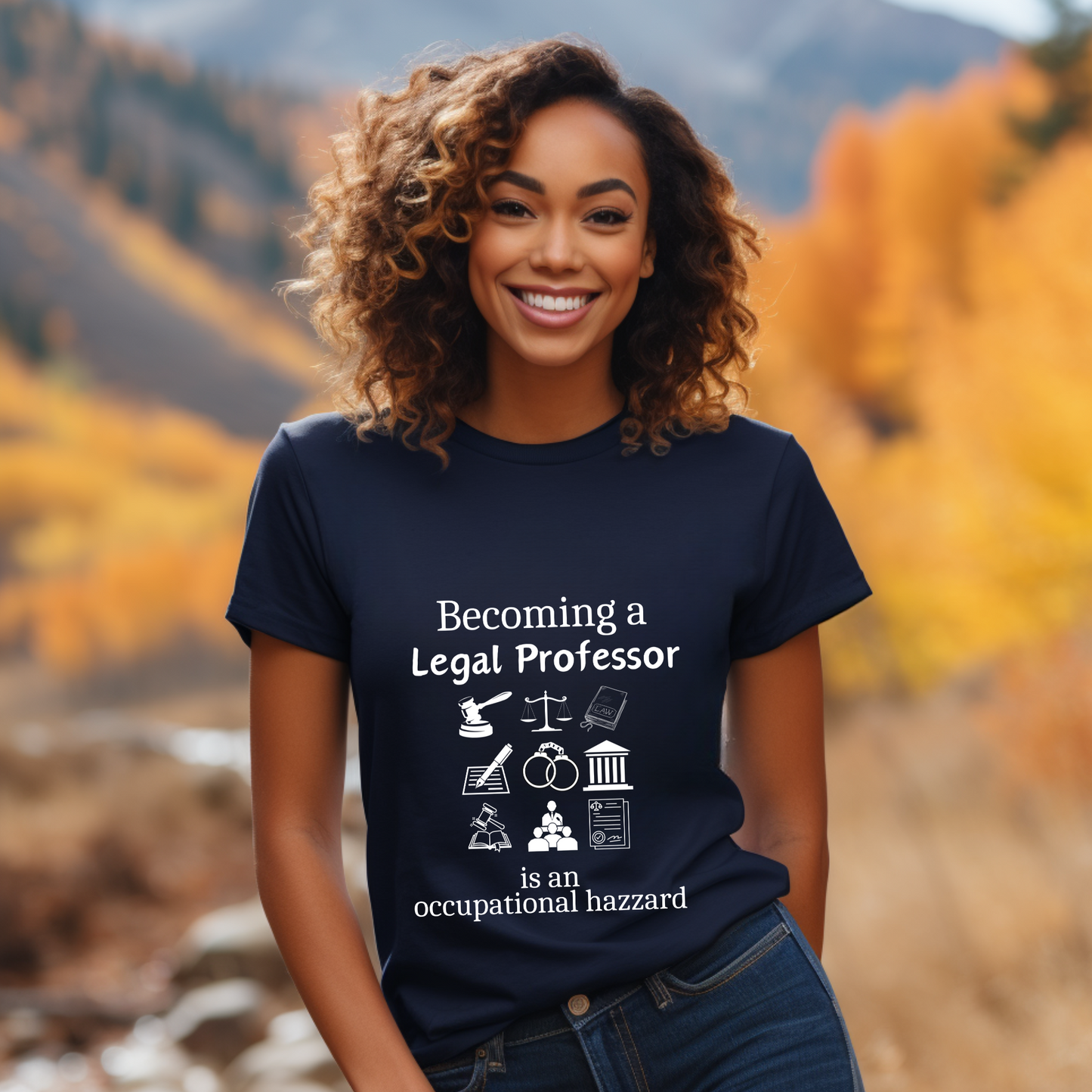 Legally Bold: The Ultimate Law Profession T-shirt – “Legal Professor”
