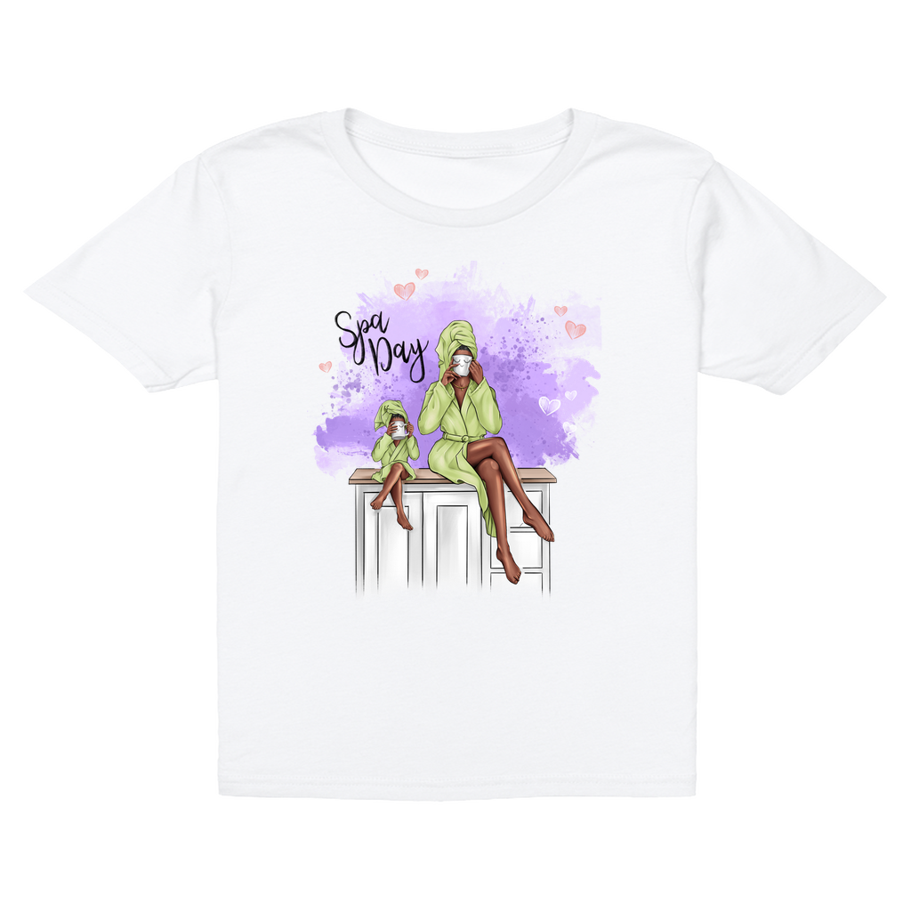 Dress Your Young Ones in Style with Our Customizable Spa Day Youth Tee - Perfect for Play and Comfort!