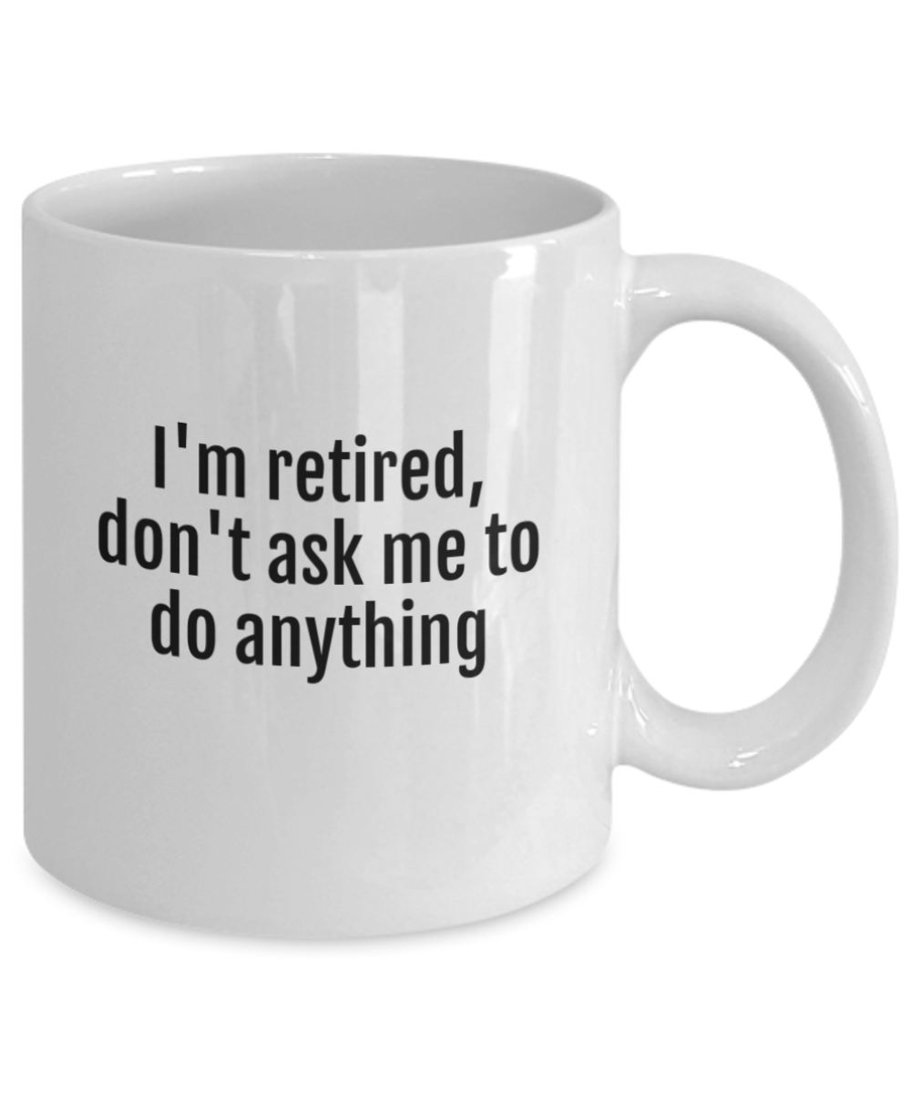 Cheers to Retirement: Durable & Humorous Mugs for the Perfect Send-Off!