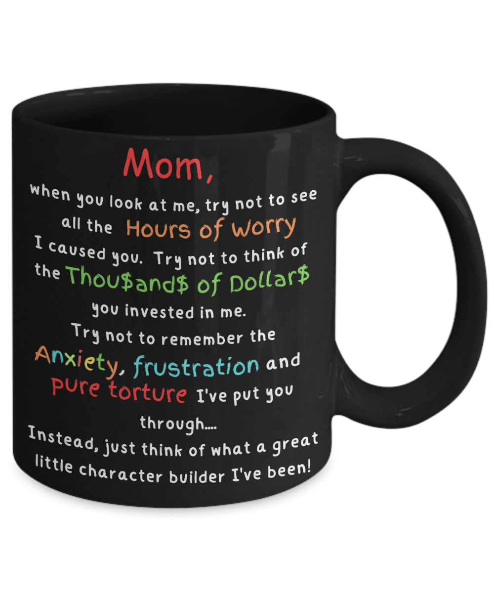 Laugh & Sip: Delightful Character Builder Mugs for Mom - Perfect for Every Sip & Smile!g