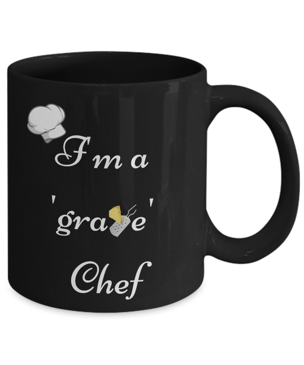 Start Your Morning with a Smile: Discover Our Chef-Inspired Humorous Mugs!