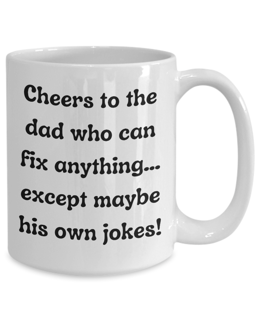 Cheers to Dad: The Ultimate Father's Day Humor-Filled Mug Collection