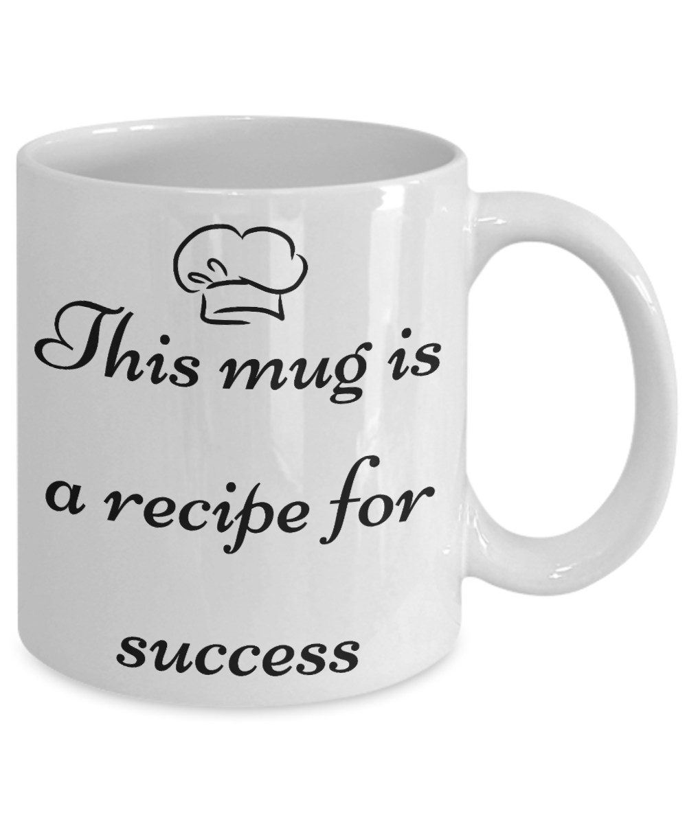 Start Your Morning with a Smile: Discover Our Chef-Inspired Humorous Mugs!
