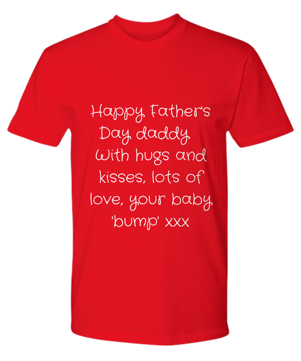 Father's Day T-shirt, Father's Day Tee, Gifts for Dad, Father's Day Ideas, Father's Day 'Bump'