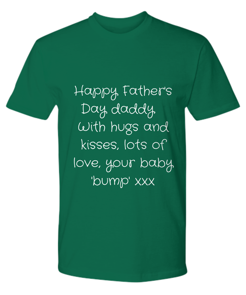 Father's Day T-shirt, Father's Day Tee, Gifts for Dad, Father's Day Ideas, Father's Day 'Bump'