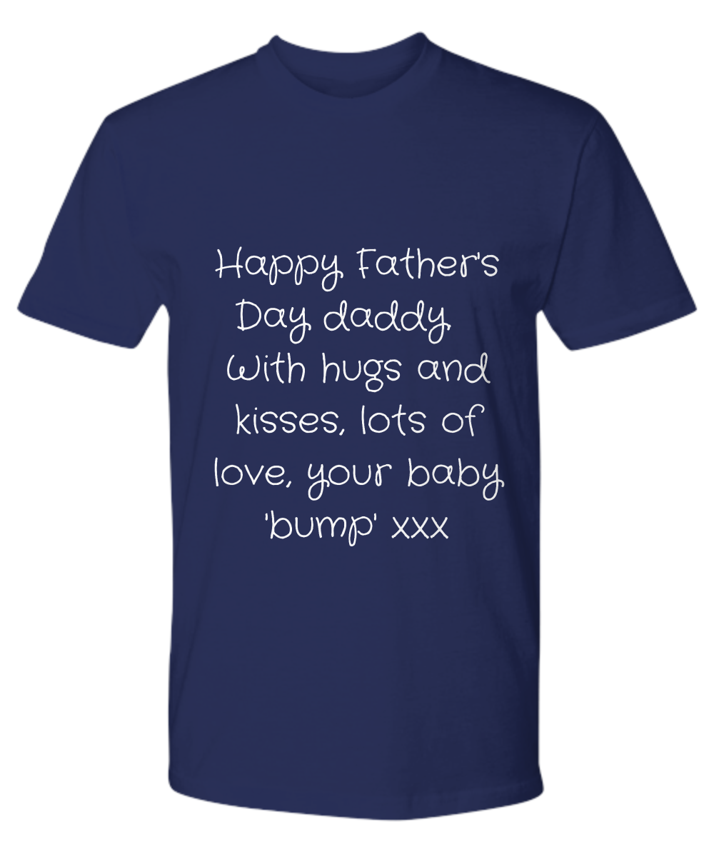 Father's Day T-shirt, Father's Day Tee, Gifts for Dad, Father's Day Ideas, Father's Day 'Bump'