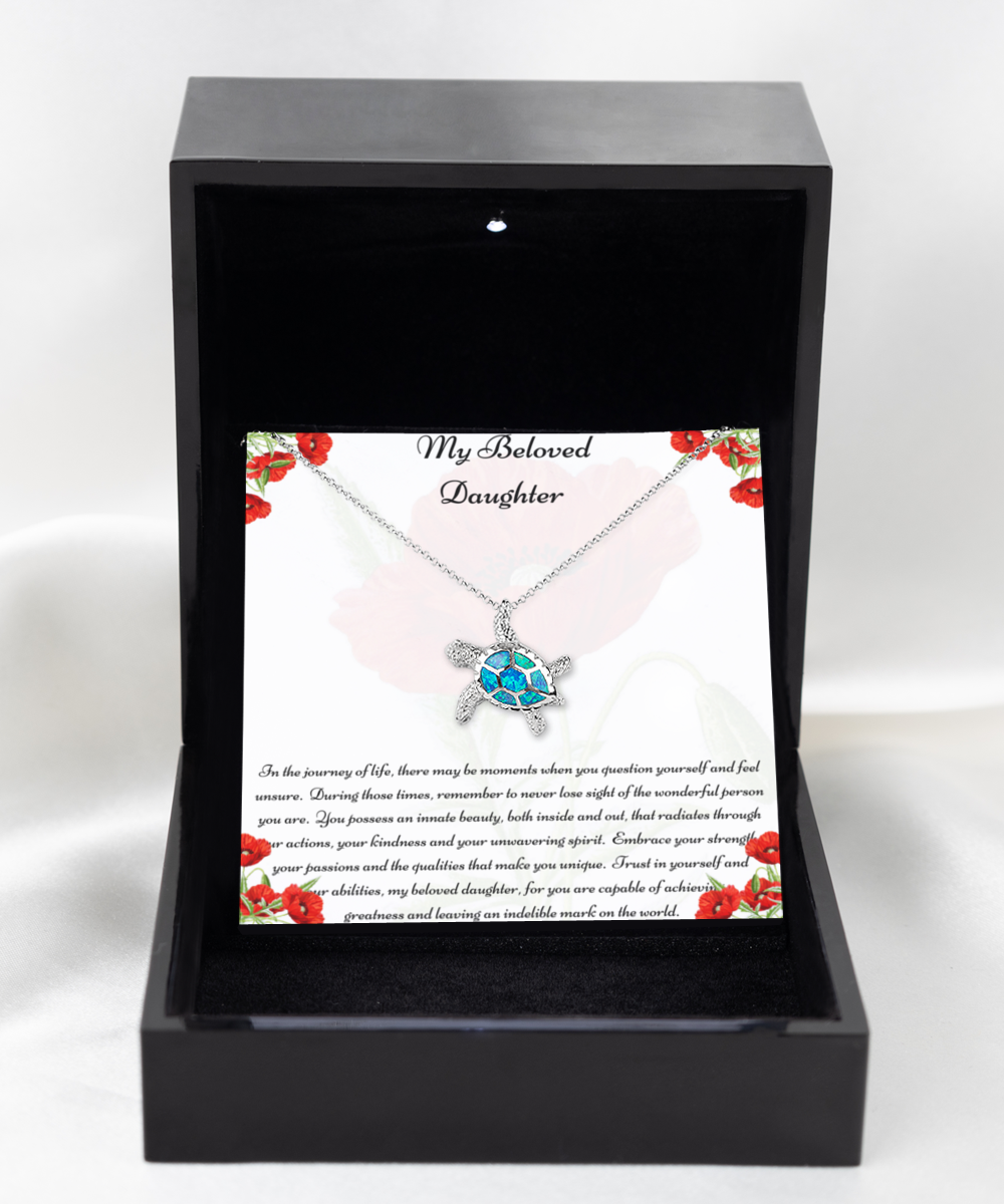 My Beloved Daughter, Daughter Necklace, Jewelry for Daughter, Jewellery for Daughter, Necklace for Daughter, Gifts for Daughter, Birthday Gifts, Special Occasion Gifts, Daughter Special Occasion, Graduation Gifts