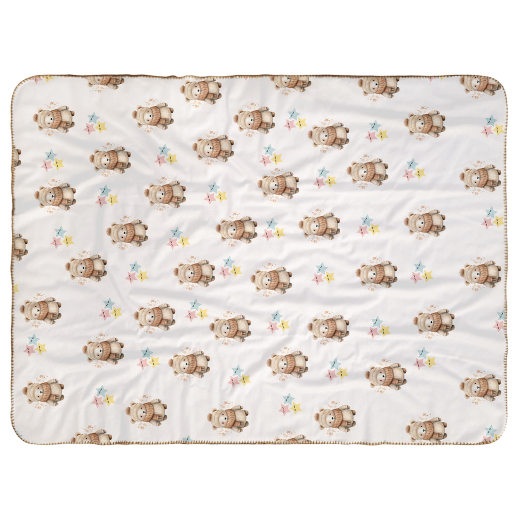 Snuggle in Style:  Infant Polar Bear Sherpa Blanket - 30x40” (762x1016mm) of Cozy Bliss!