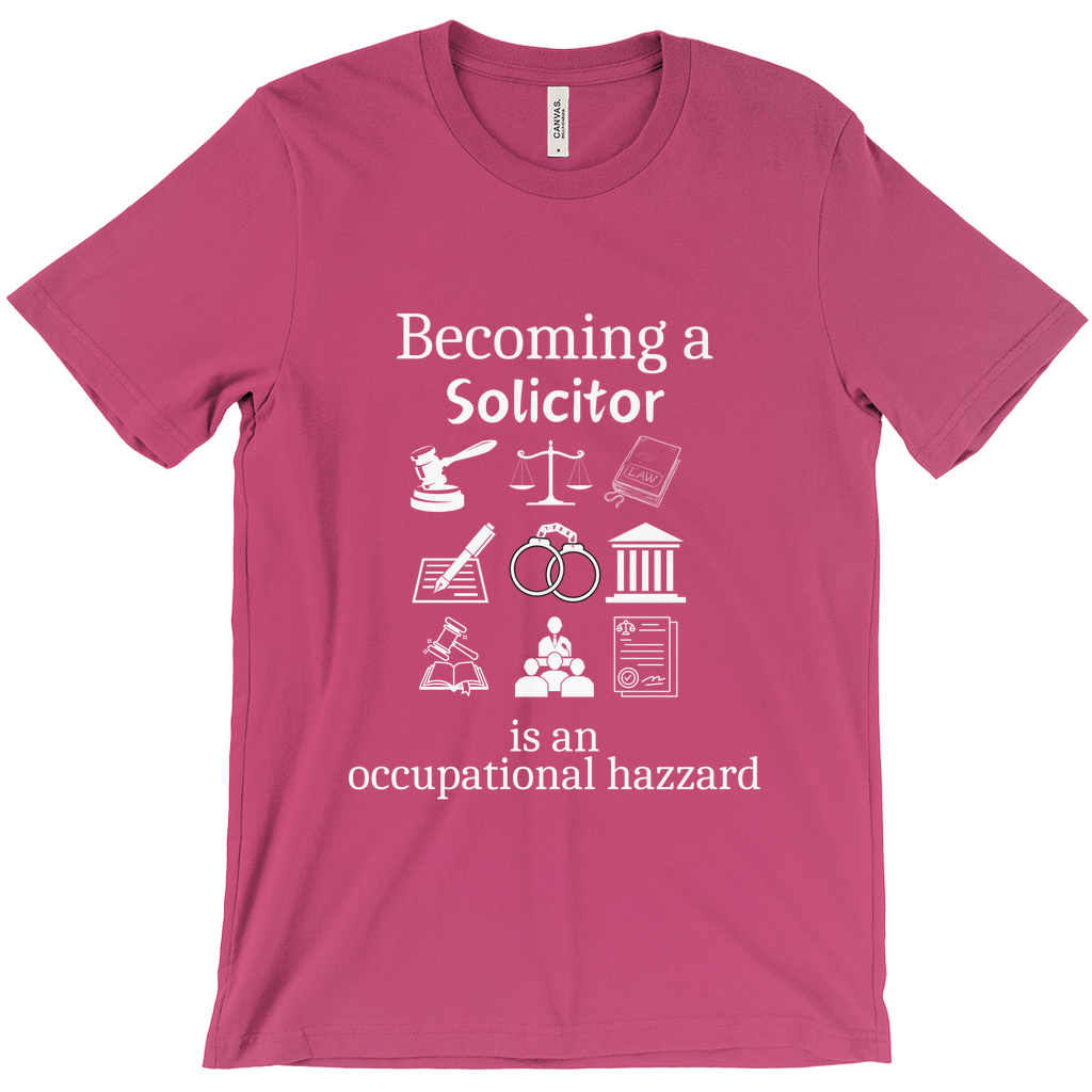 Legally Bold:  The Ultimate Law Profession T-shirt – “Solicitor”