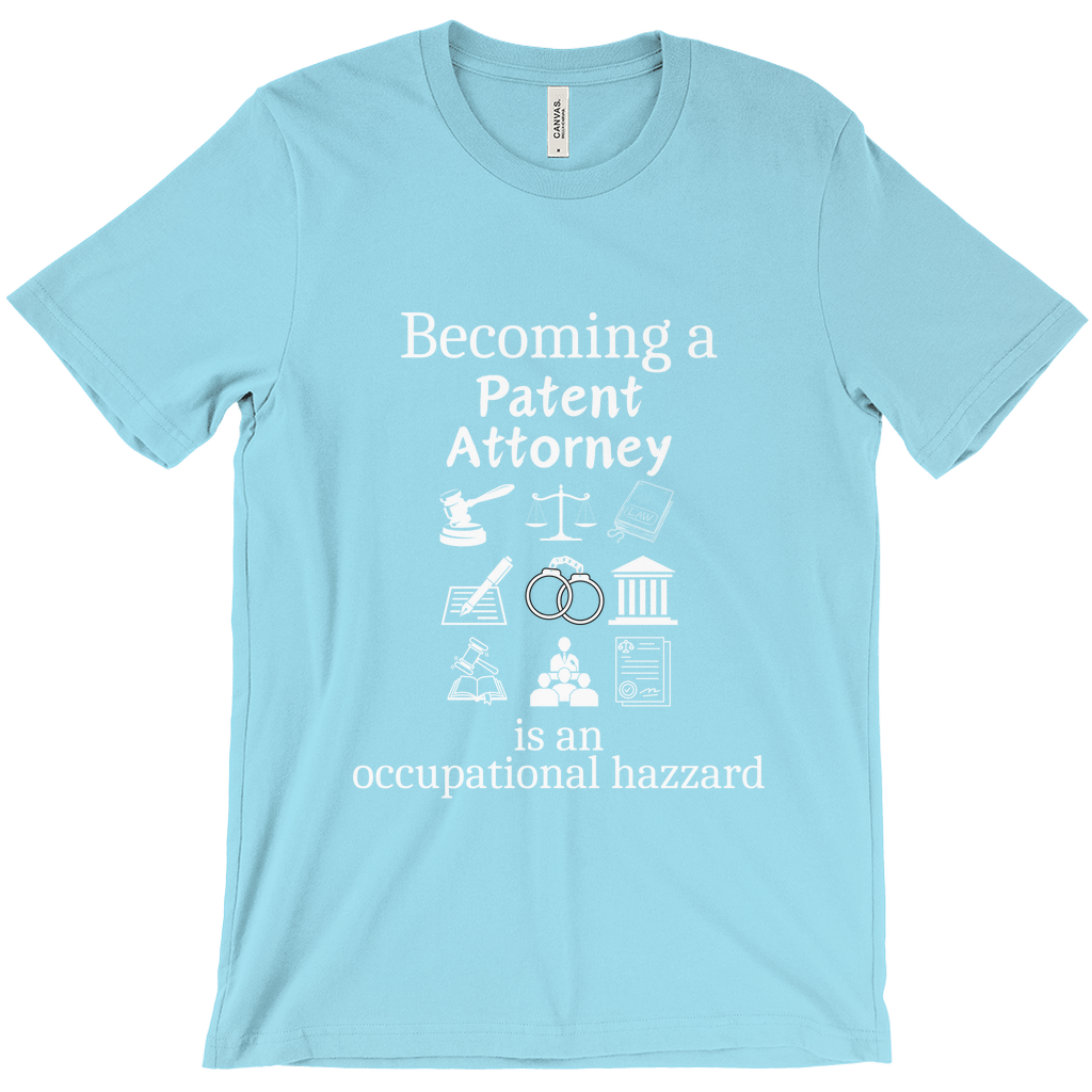 Legally Bold:  The Ultimate Law Profession T-shirt – “Patent Attorney”