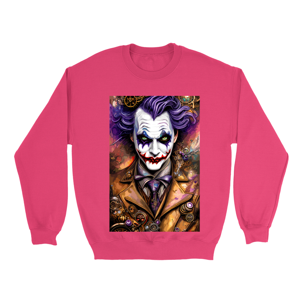 Steampunk Joker Sweatshirt, for a casual look or special occasions like Halloween!