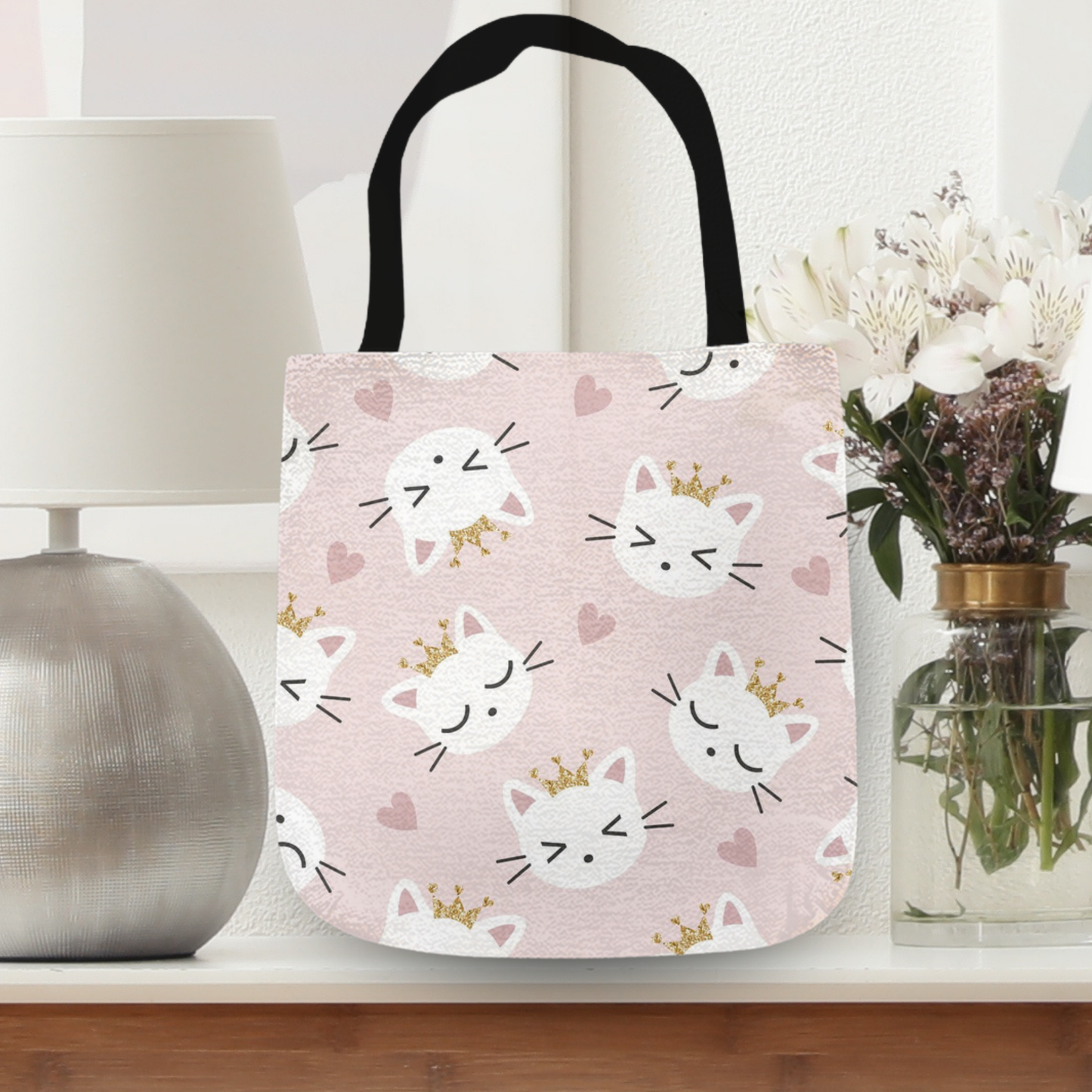 Tapestry Tote Cute Cat Bag Pink Hobo Bag Tapestry Shoulder Bag Jacquard Woven Tote Bag Tapestry Tote Kids Grocery Bags Art Cat Mom Totes All Over Print Bags Cat Lover Tote Bags Gobelin Tapestry Shoulder Bag Woven Tote Bag Cat Lover Gift for Mom