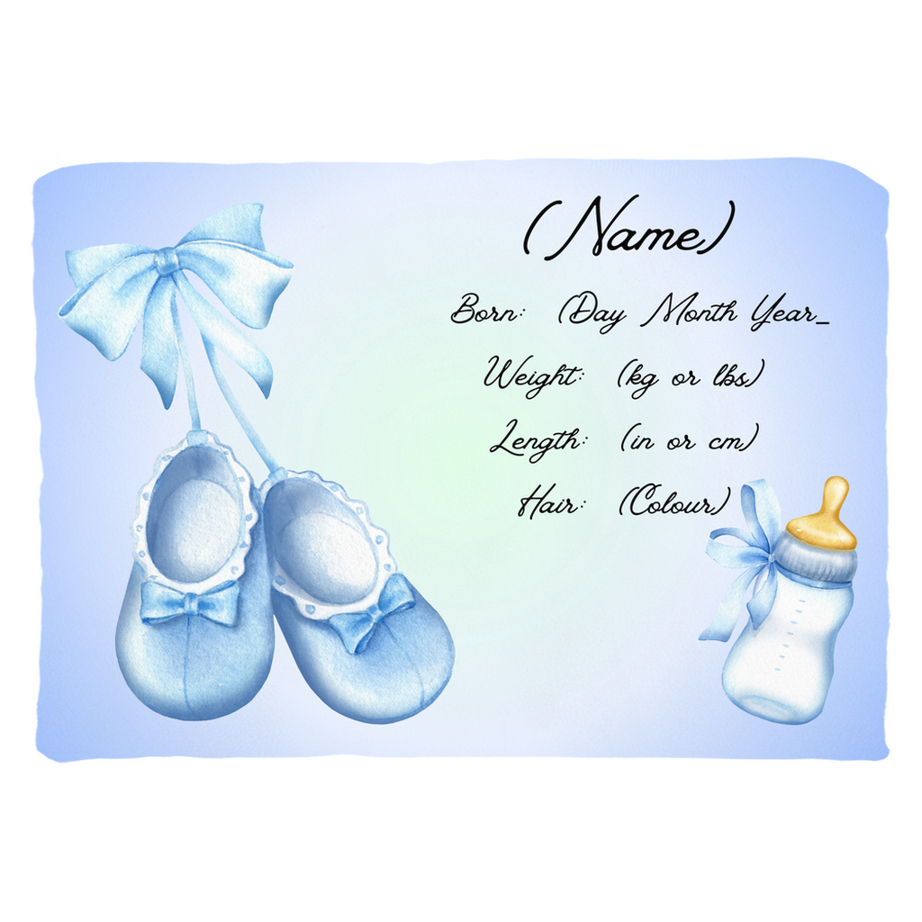 Personalised plush faux suede Blue Ballet Shoes' Throw Cushion, a cherished keepsake for life's precious moments!