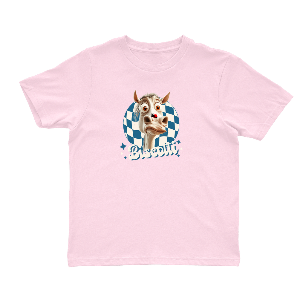 Comfort Colors 9018 Youth Heavyweight T-shirt – Whimsical Animal & Insect Portrait, Funny Dog Tee, Funny Horse Tee, Funny Pet Tee.