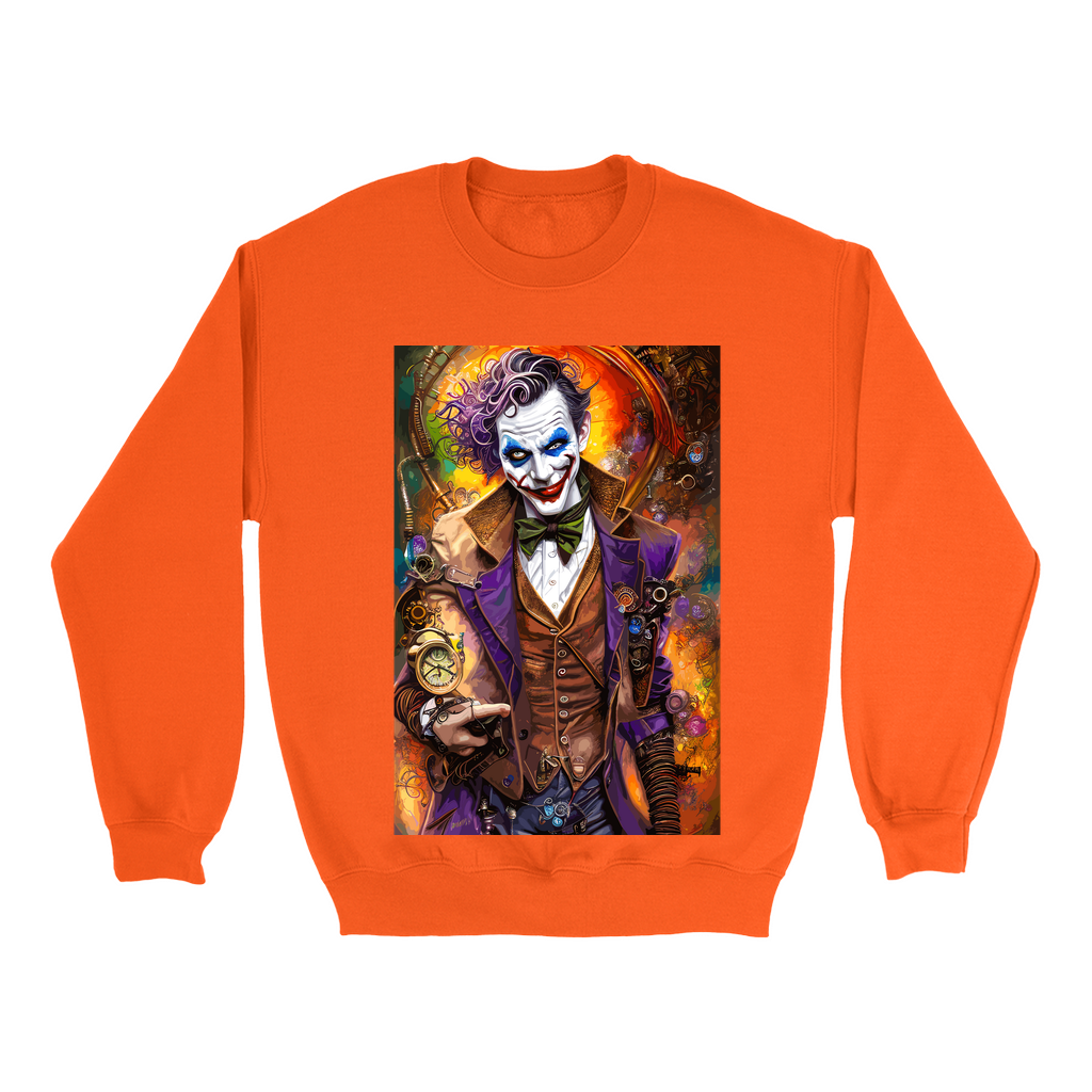 Steampunk Joker Sweatshirt, for a casual look or special occasions like Halloween