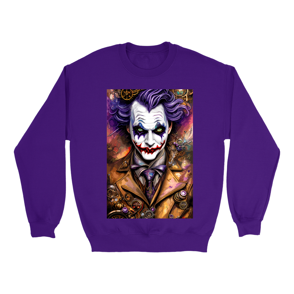 Steampunk Joker Sweatshirt, for a casual look or special occasions like Halloween!