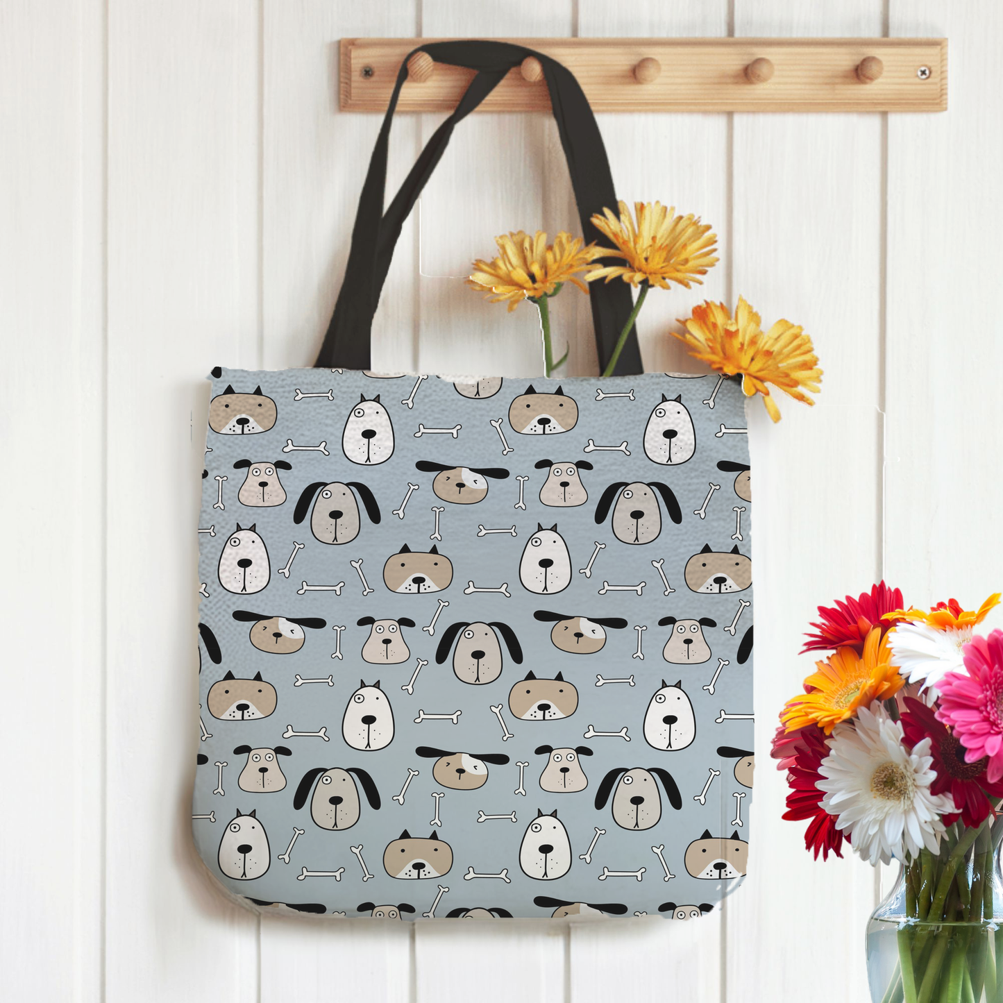 Tapestry Tote Cute Dog Bag, Grey Hobo Bag, Tapestry Shoulder Bag, Jacquard Woven Tote Bag, Tapestry Tote Kids, Grocery Bags Art, Dog Mom Totes, All Over Print Bags, Dog Lover Tote Bags