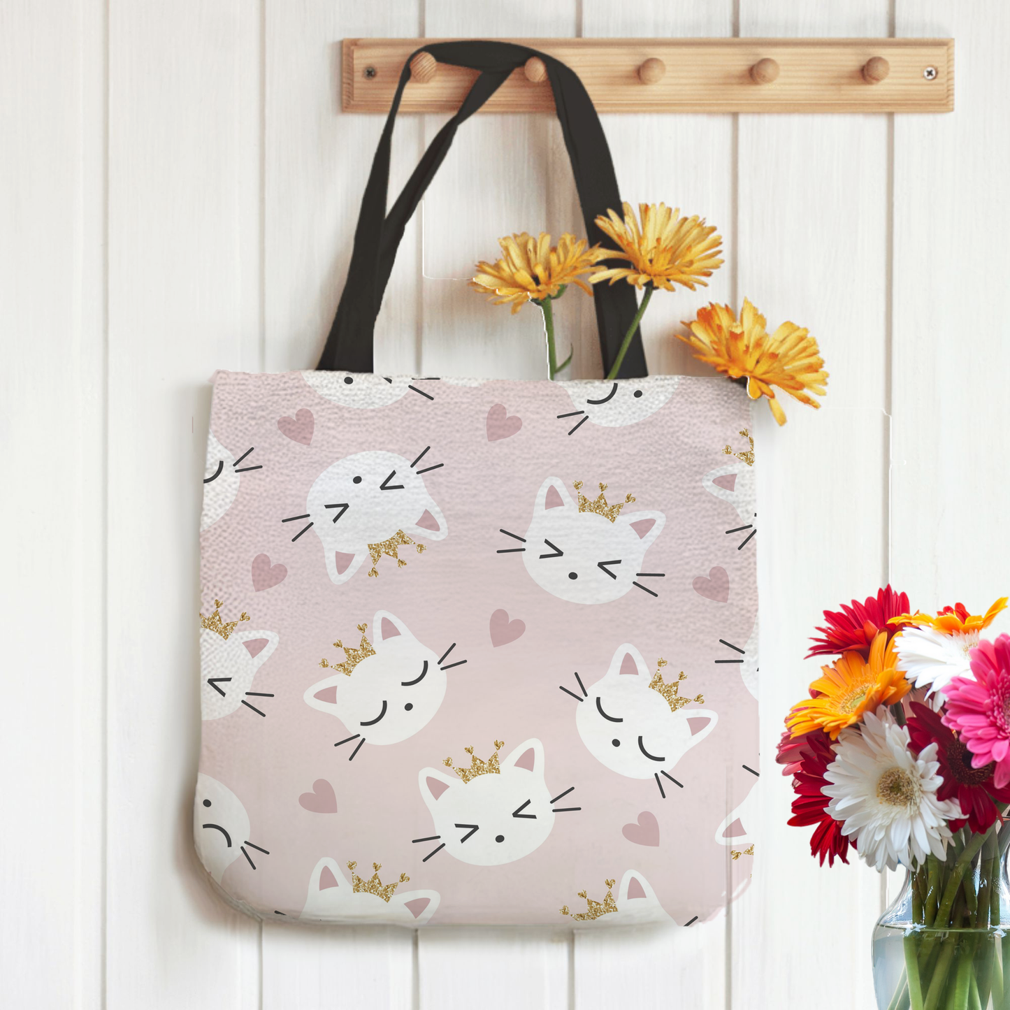 Tapestry Tote Cute Cat Bag Pink Hobo Bag Tapestry Shoulder Bag Jacquard Woven Tote Bag Tapestry Tote Kids Grocery Bags Art Cat Mom Totes All Over Print Bags Cat Lover Tote Bags Gobelin Tapestry Shoulder Bag Woven Tote Bag Cat Lover Gift for Mom