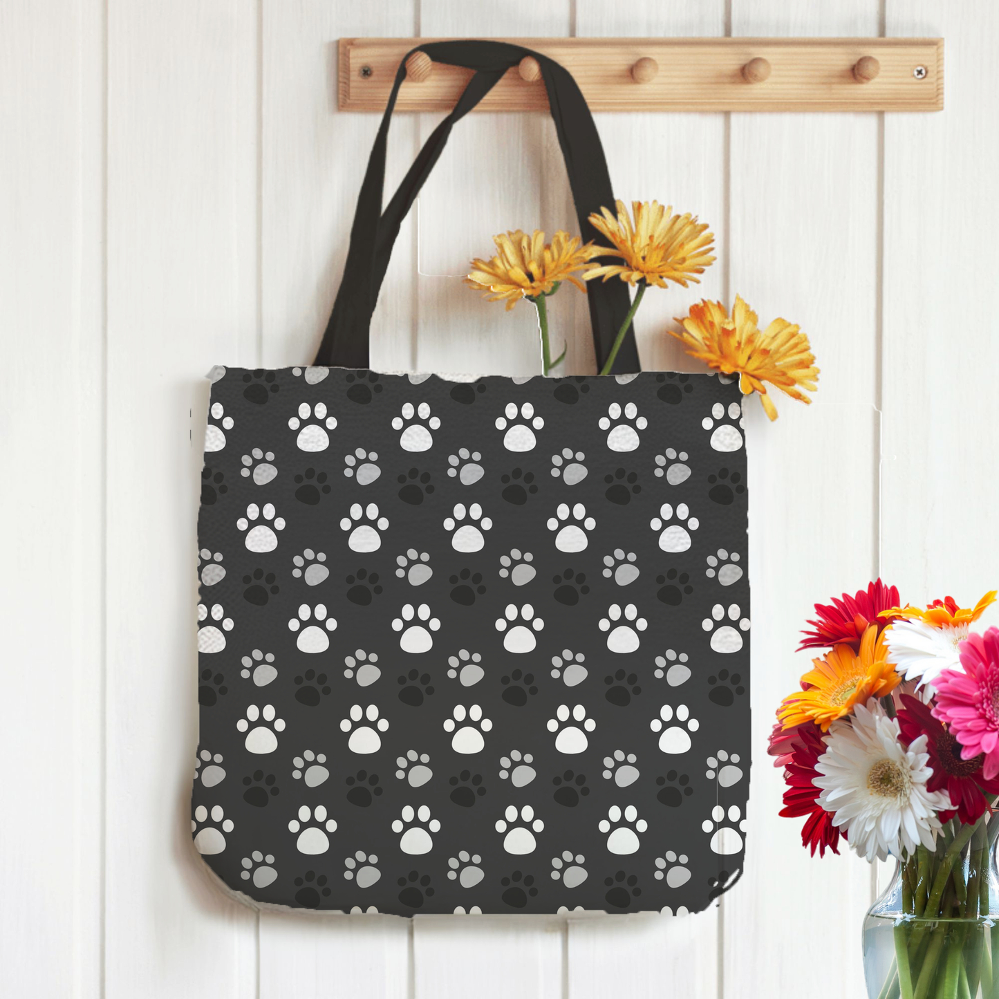 Tapestry Tote Cute Dog Bag, Black Hobo Bag, Tapestry Shoulder Bag, Jacquard Woven Tote Bag, Tapestry Tote Kids, Grocery Bags Art, Dog Mom Totes, All Over Print Bags, Dog Lover Tote Bags