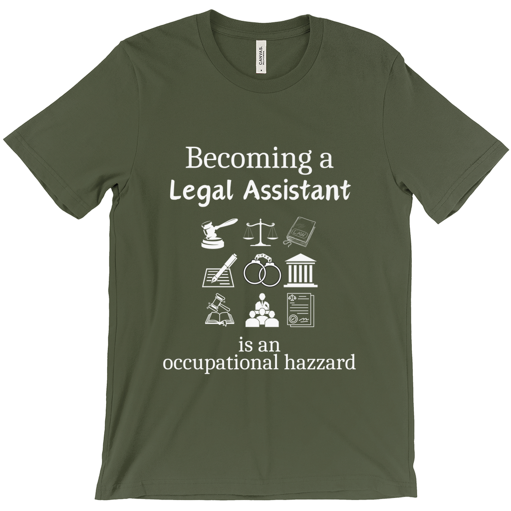 Legally Bold:  The Ultimate Law Profession T-shirt – “Legal Assistant”