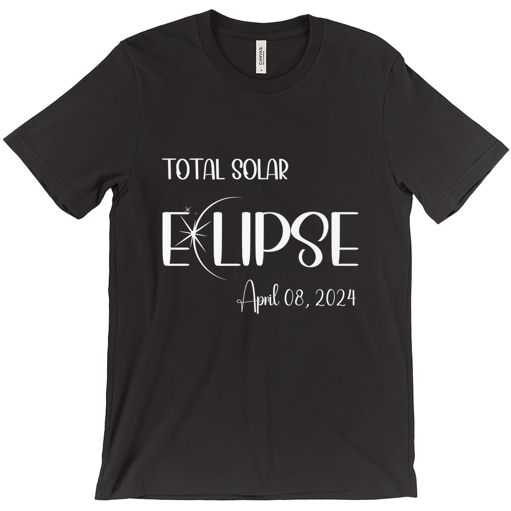 Celestial Wonder:  Limited Edition Total Solar Eclipse 2024 Commemorative Tee