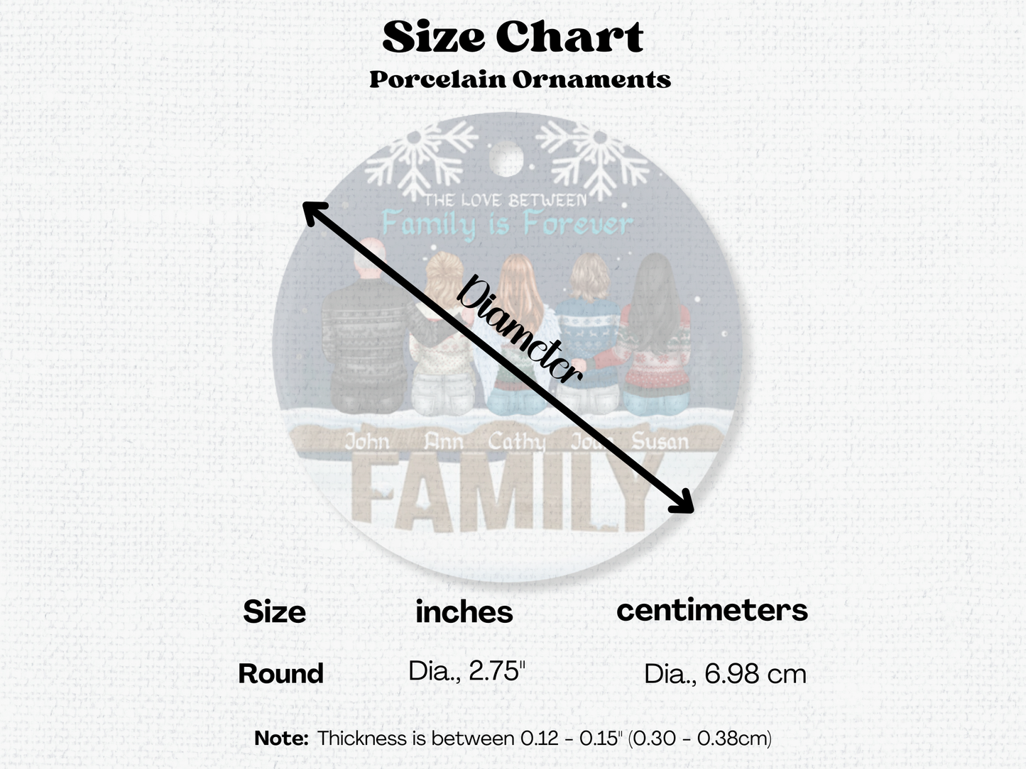 Personalized, Customized Baby’s First Christmas Tree Porcelain Animal Alphabet Ornament, Baby’s 1st Christmas Bauble, Baby’s Christmas Keepsake