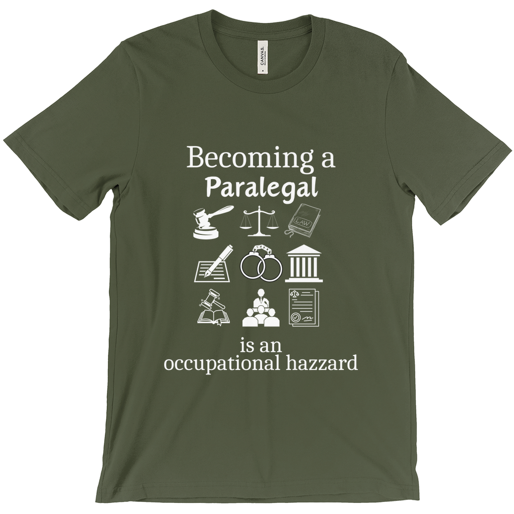 Legally Bold:  The Ultimate Law Profession T-shirt – “Paralegal”