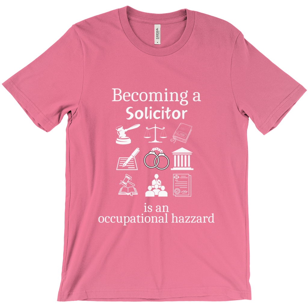 Legally Bold:  The Ultimate Law Profession T-shirt – “Solicitor”