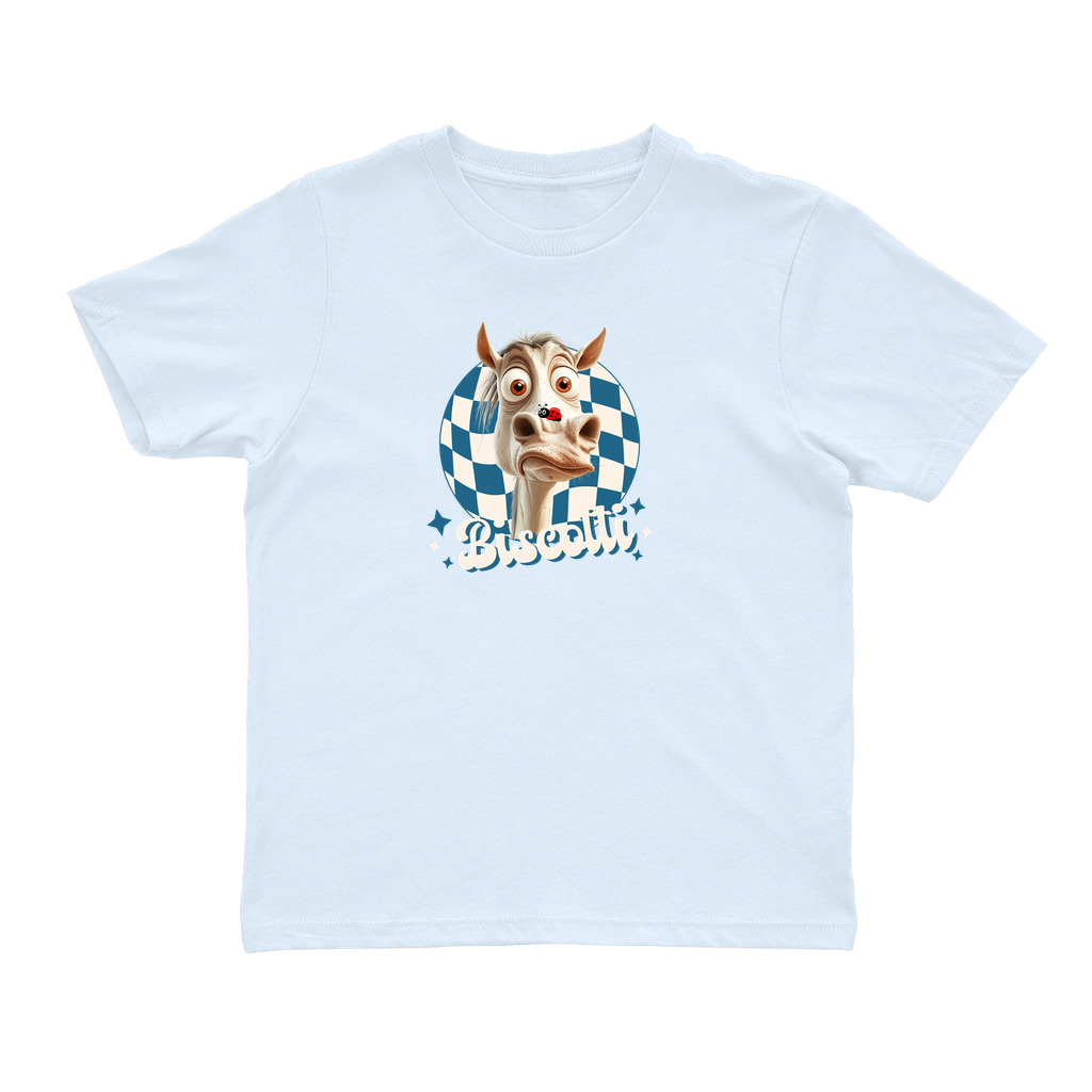 Comfort Colors 9018 Youth Heavyweight T-shirt – Whimsical Animal & Insect Portrait, Funny Dog Tee, Funny Horse Tee, Funny Pet Tee.