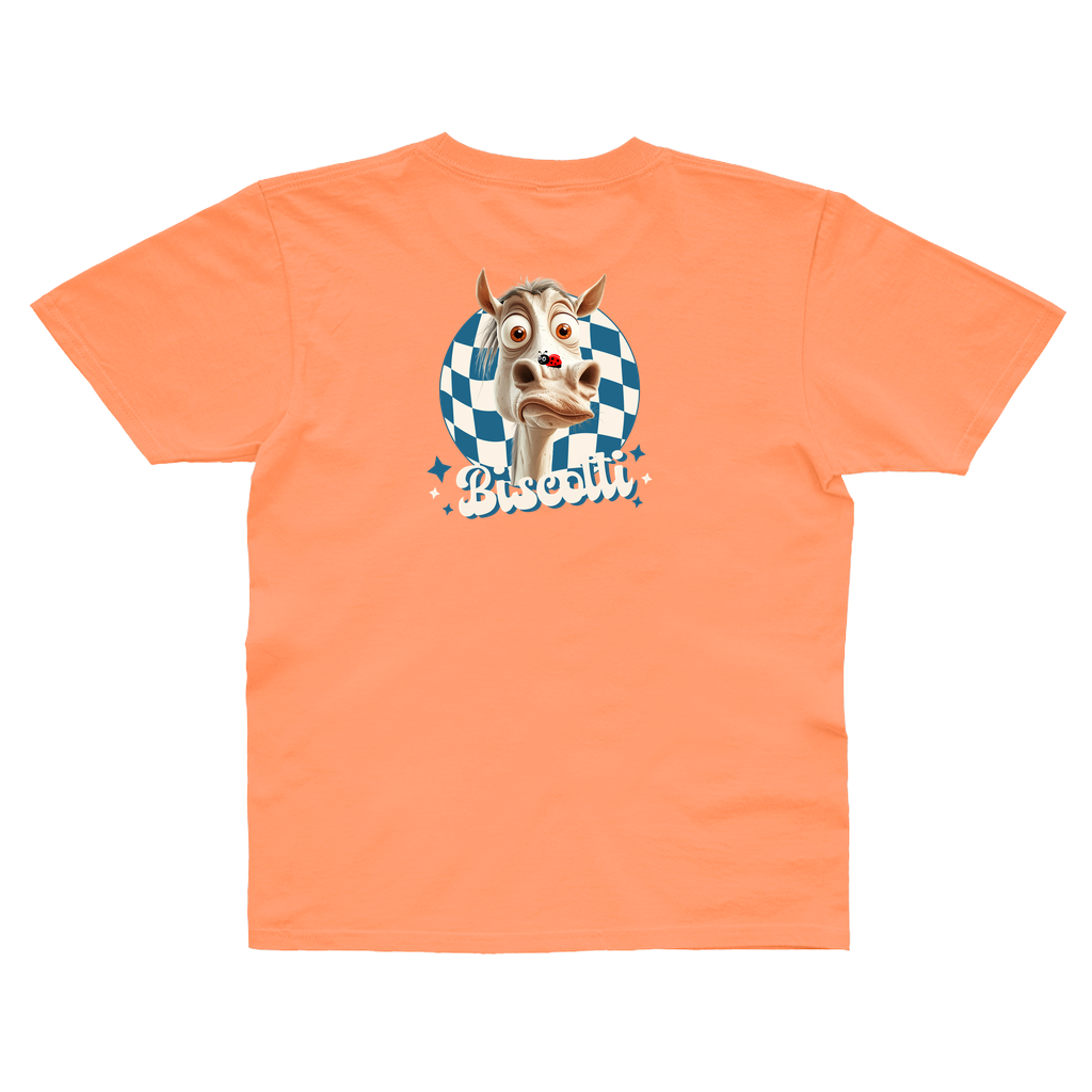 Comfort Colors 9018 Youth Heavyweight T-shirt – Whimsical Animal & Insect Portrait, Funny Dog Tee, Funny Horse Tee, Funny Pet Tee.