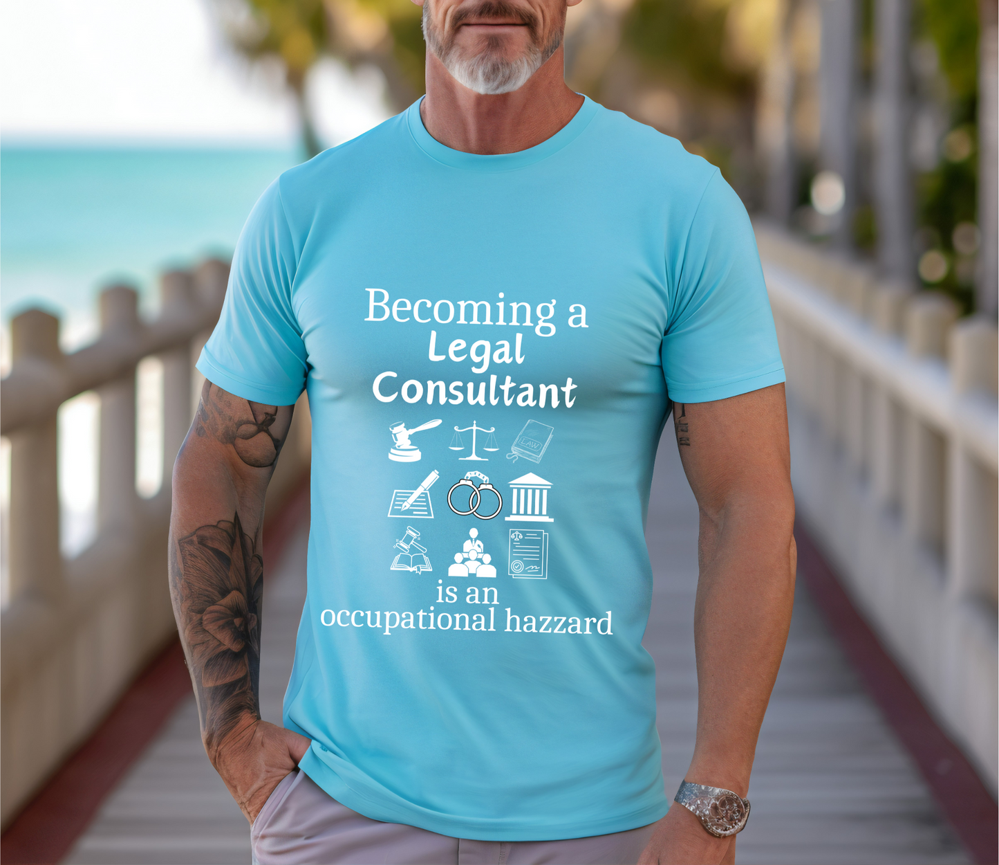 Legally Bold:  The Ultimate Law Profession T-shirt – “Legal Consultant”