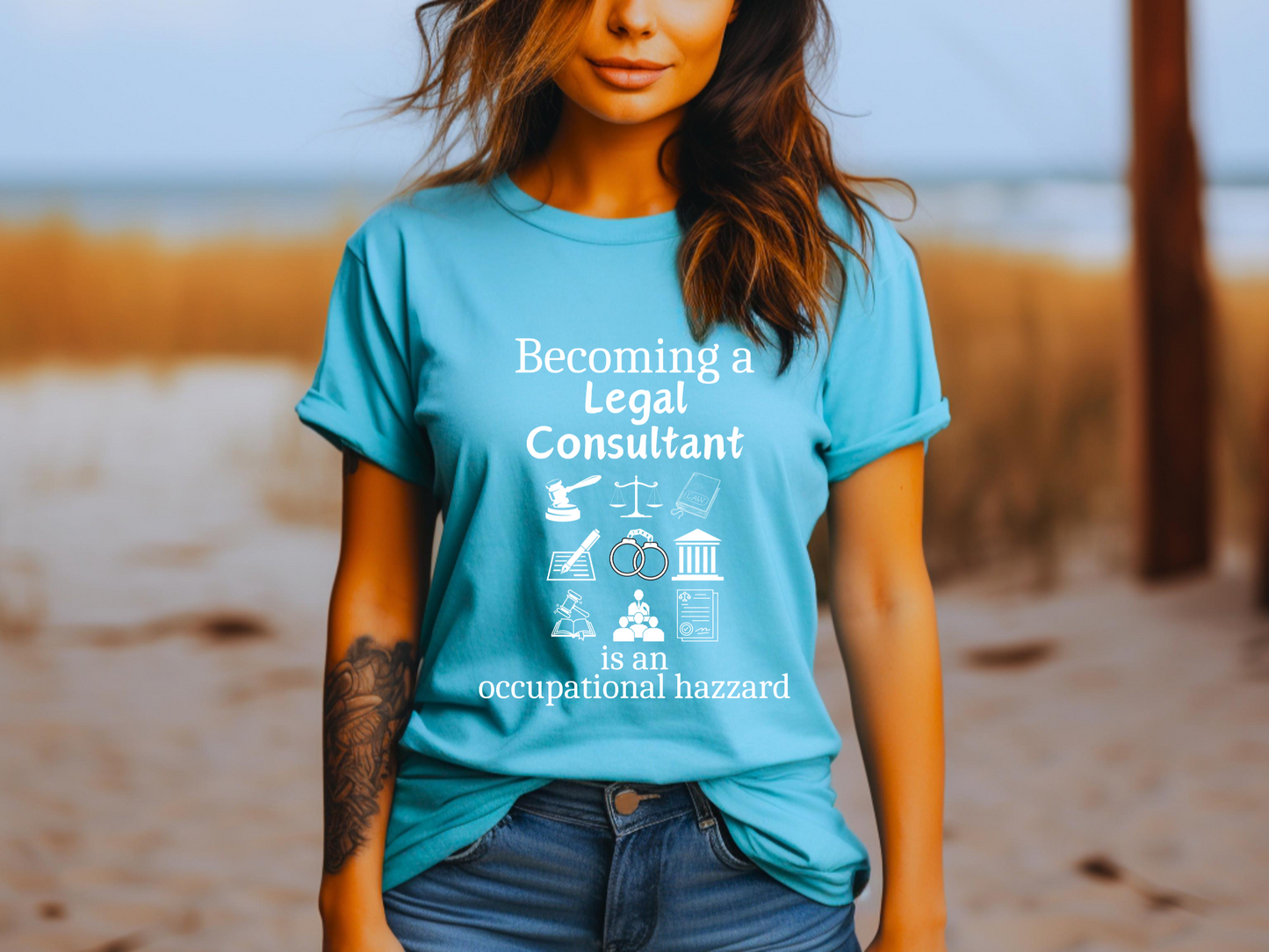 Legally Bold:  The Ultimate Law Profession T-shirt – “Legal Consultant”