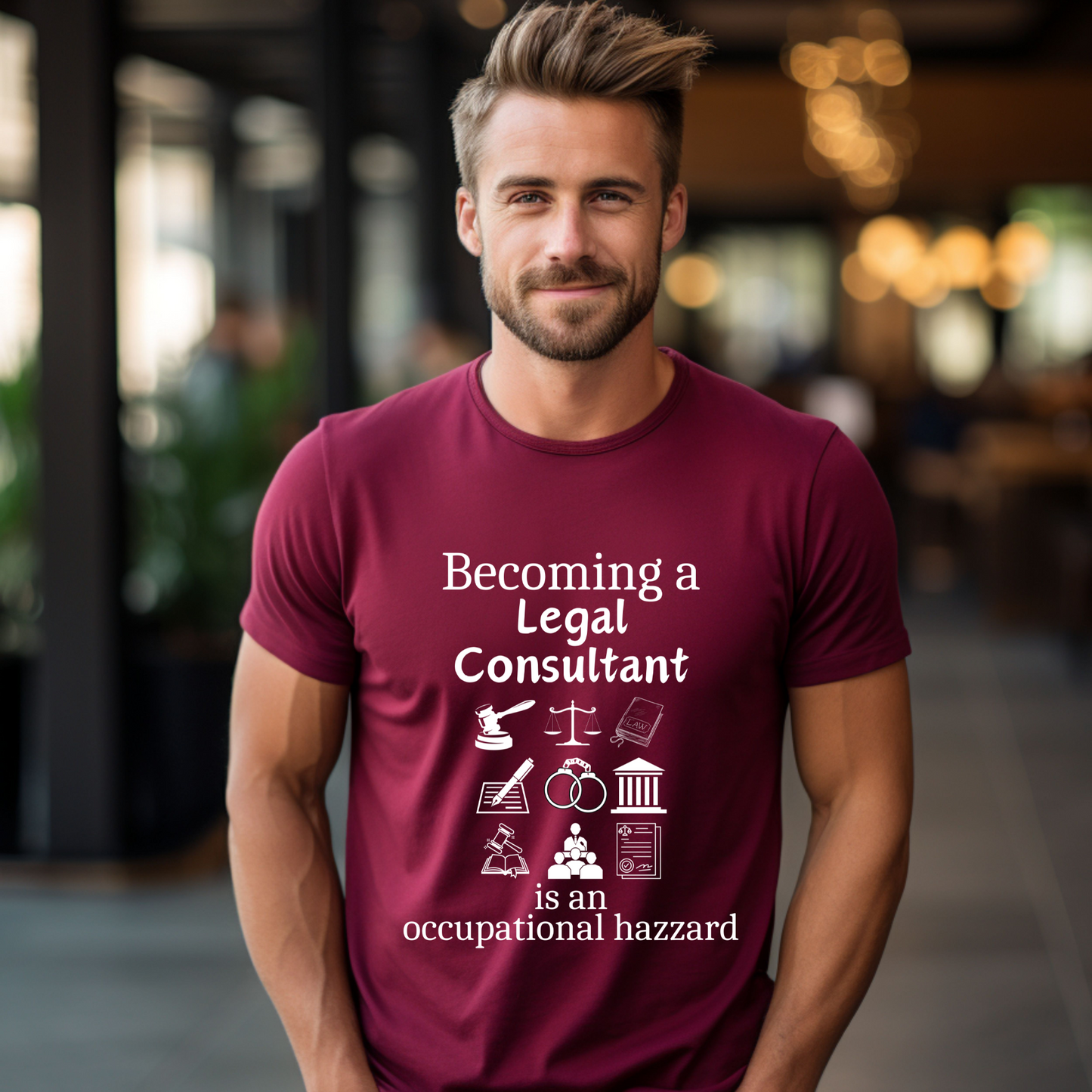 Legally Bold:  The Ultimate Law Profession T-shirt – “Legal Consultant”