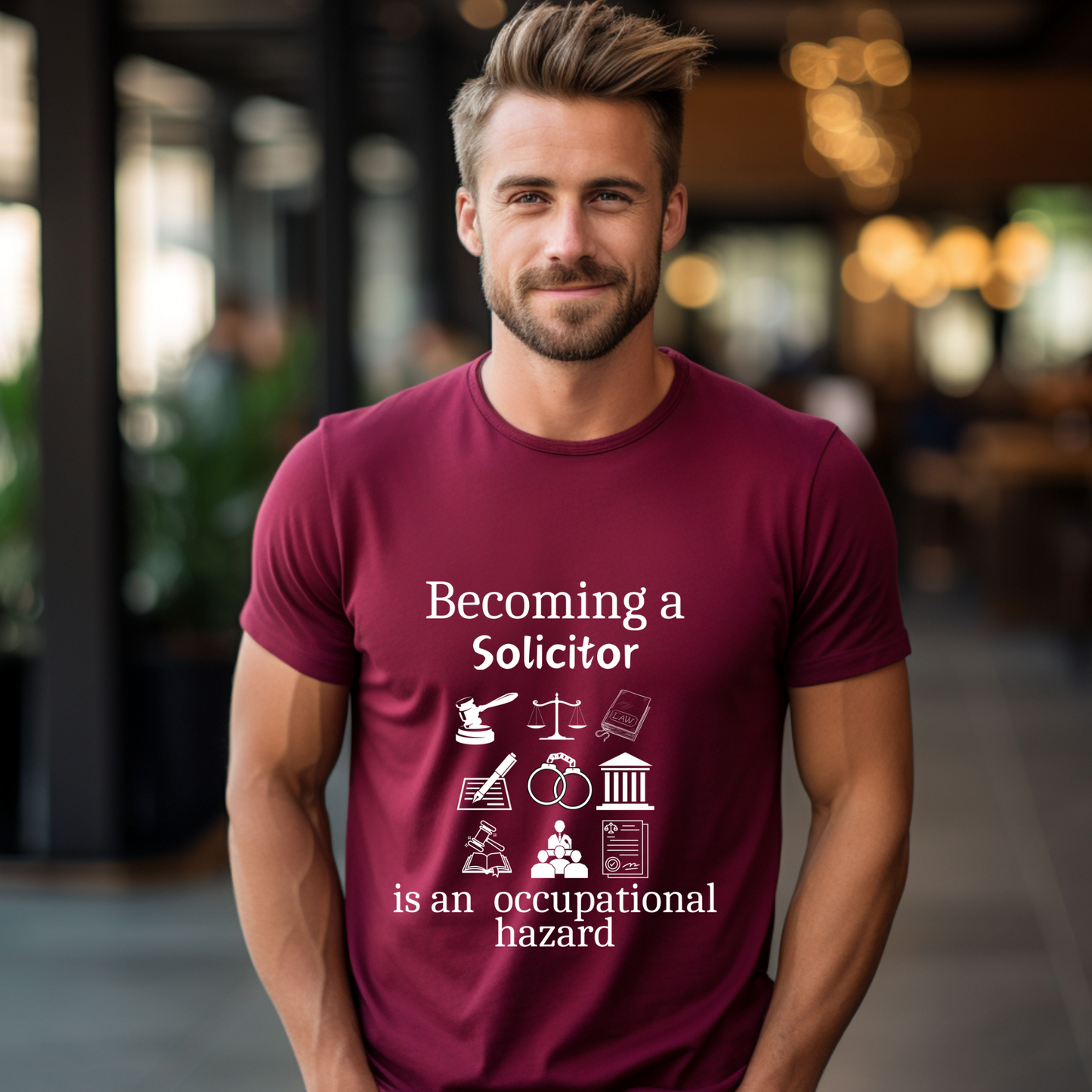 Legally Bold:  The Ultimate Law Profession T-shirt – “Solicitor”