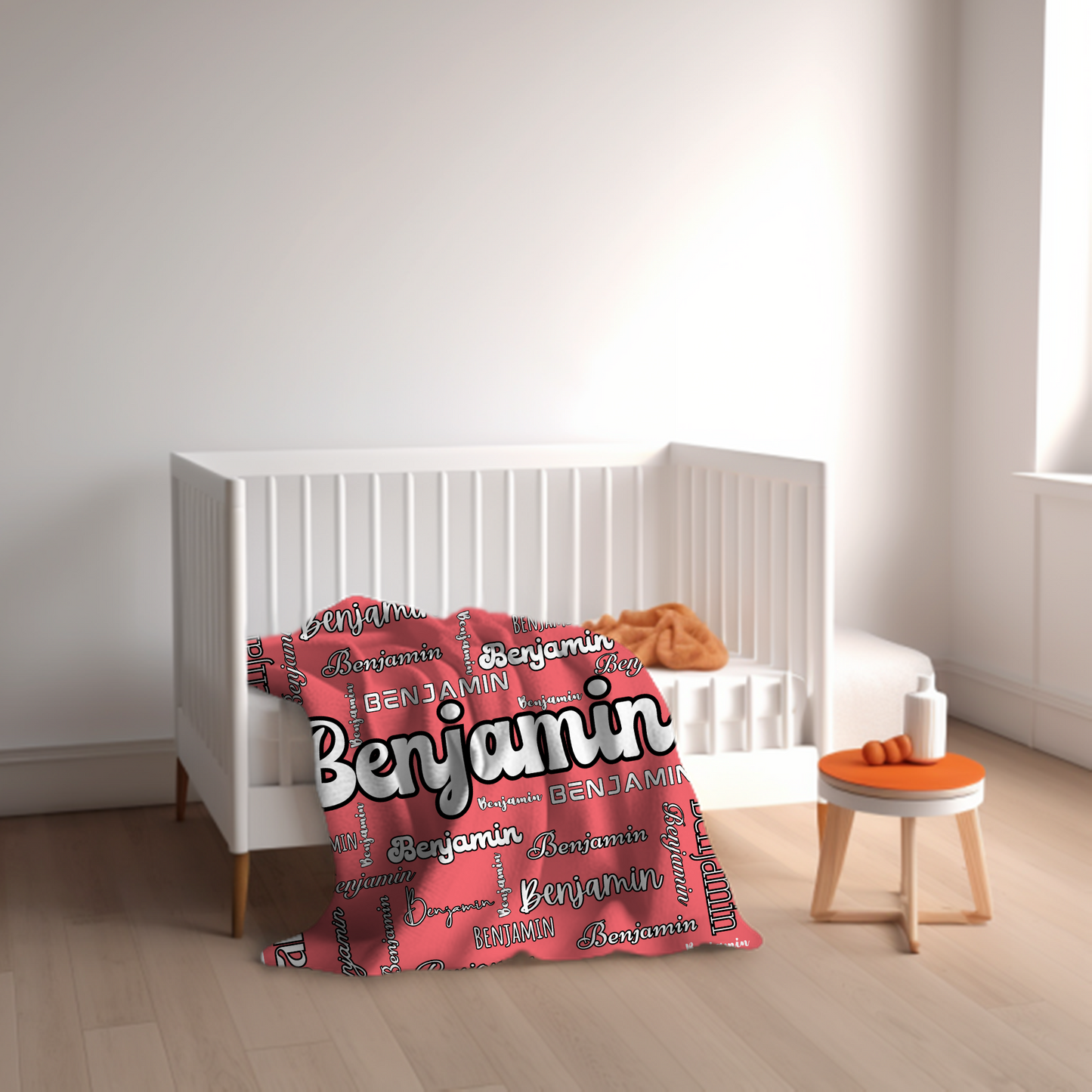 Unveil the Magic: Personalized Children's Blankets - A Symphony of Colors, Fonts and Comfort for Cherished Bedtime Moments!